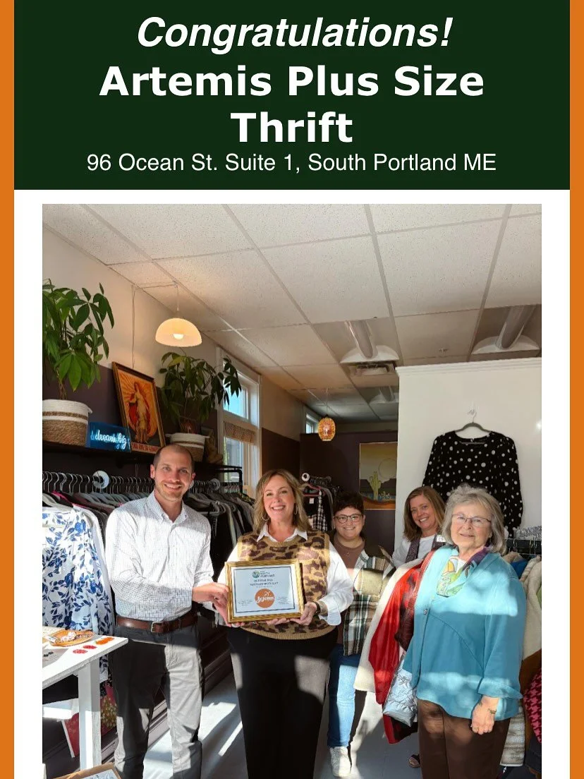 ✨ We are thrilled to be recognized by the City of South Portland for the October Business Spotlight! South Portland has such a vibrant, diverse business community and we are so honored to be here among all our amazing fellow businesses in the city.  