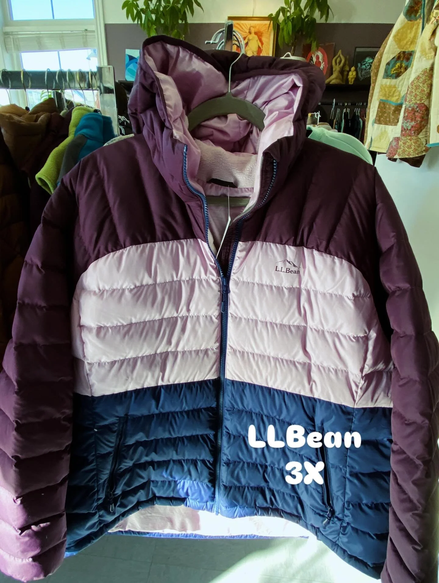 ❄️NEW! We&rsquo;re open today 11-3 and we&rsquo;ve got some cute new winter gear in stock! Get out of the house before the snow starts and come by! ❄️DM me fmi or to claim! 
.
.
#artemisplussize #plussizecoats #plussizesecondhand #mainesmallbusiness