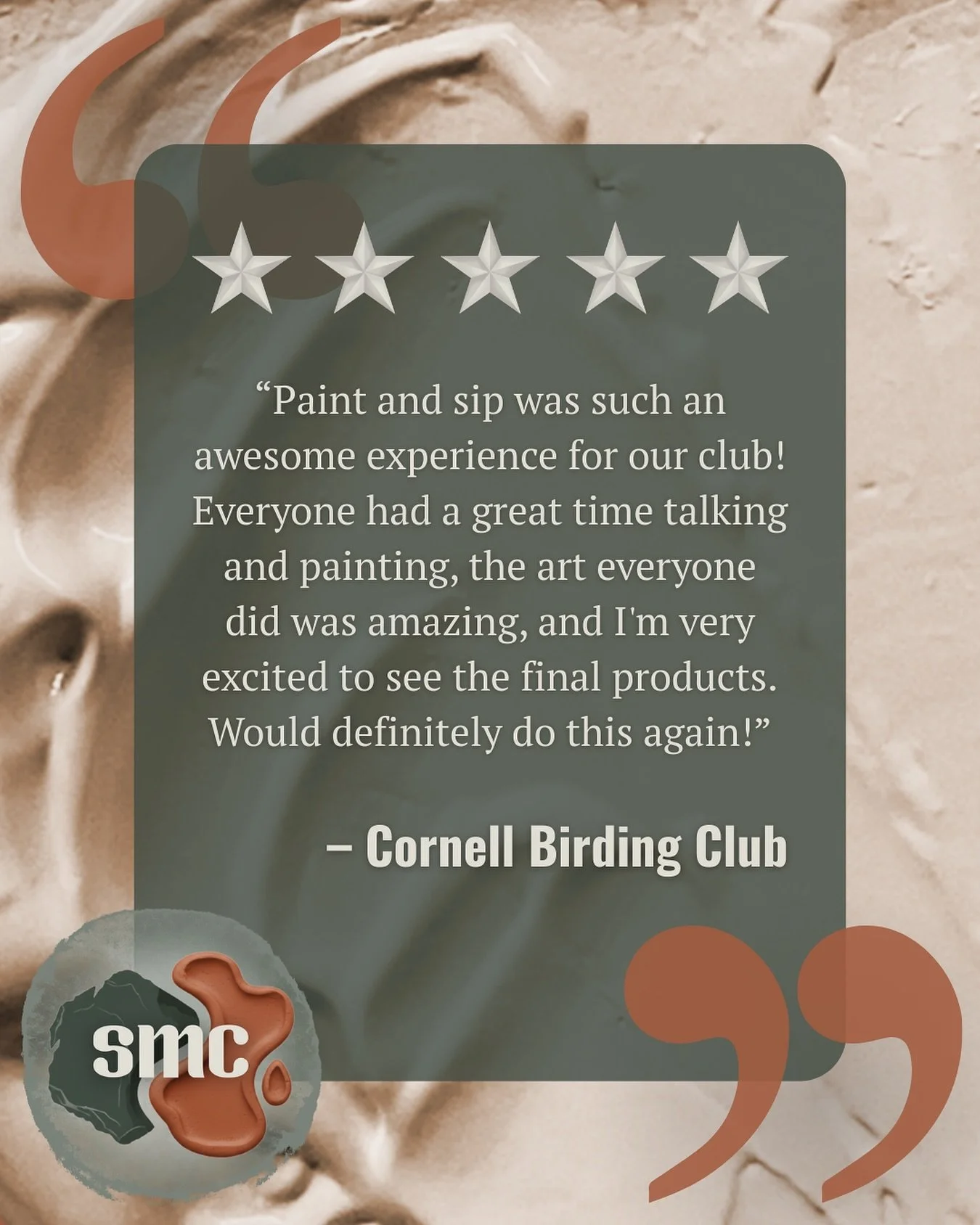 We love a good &ldquo;Paint and Sip&rdquo; afternoon! 🧋🎨 

Huge thanks to the @cornellbirders for bringing such amazing energy and creativity to our session. From the great conversation to the final masterpieces, it was a 10/10 experience.

Swipe t