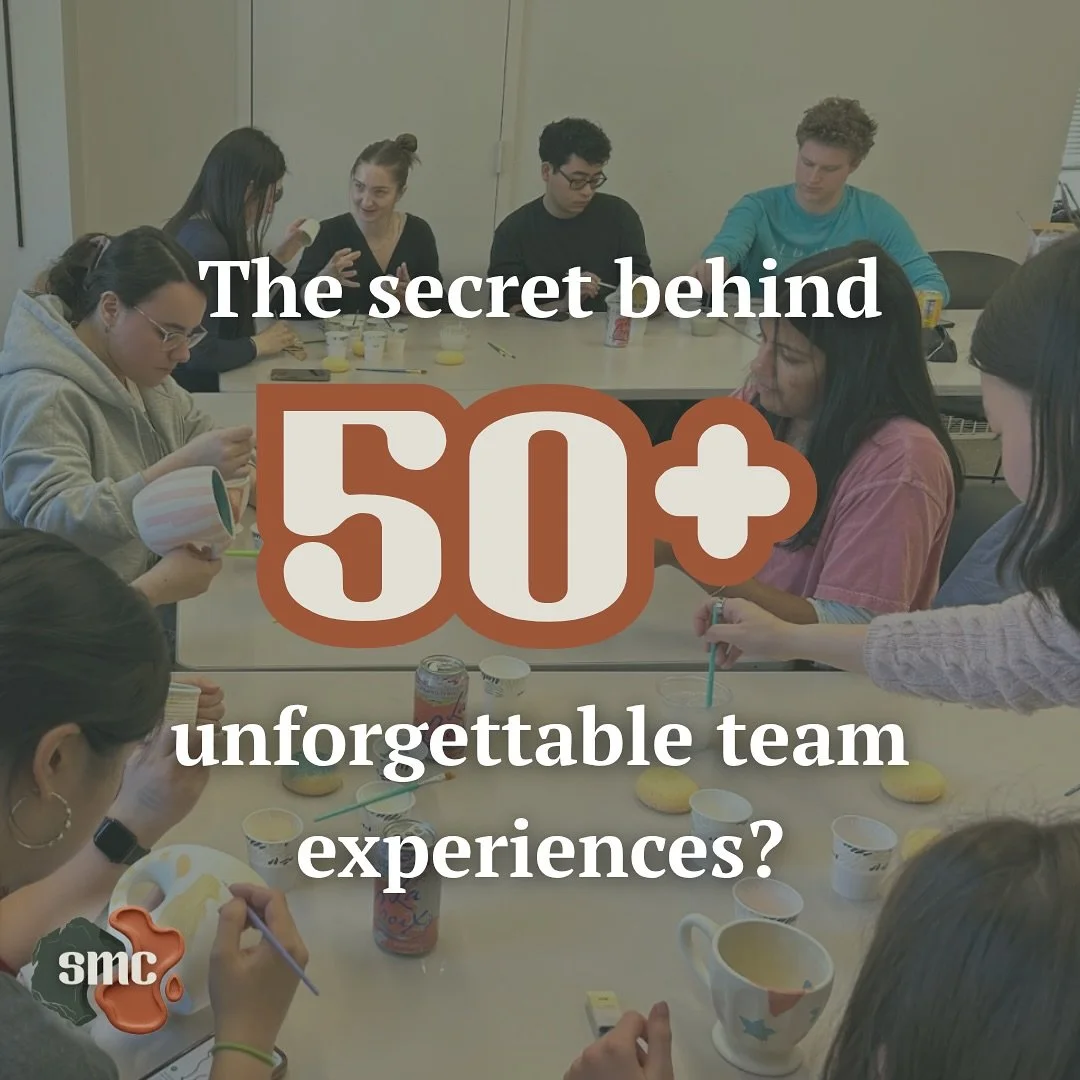 Tired of the same old team-building exercises? 🙋&zwj;♀️ We get it. That&rsquo;s why we&rsquo;ve created a space where you can connect with your colleagues without the pressure.

From student organizations at Cornell and NYU to professional teams, we