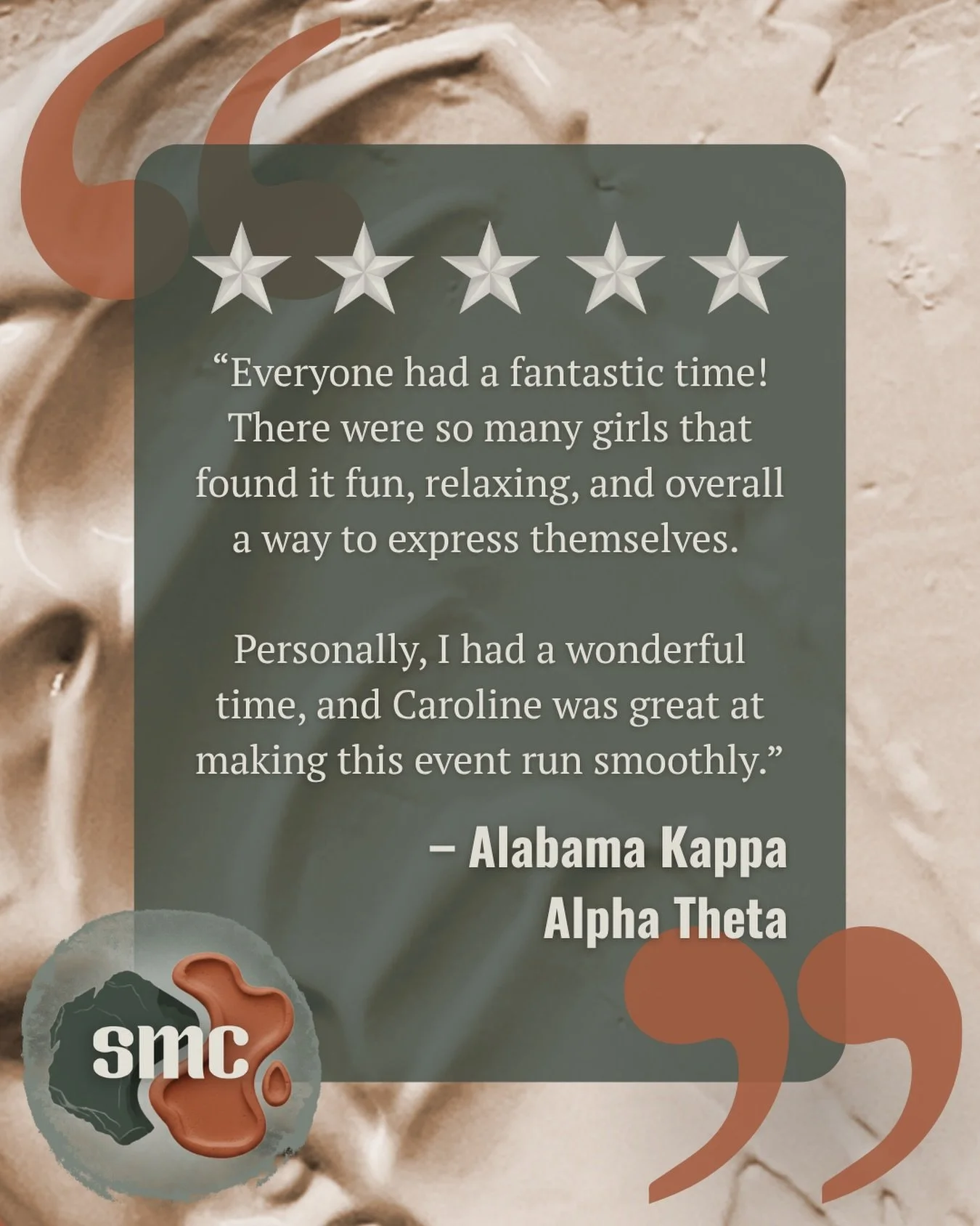 There is something so special about the energy of a large scale event.⚡️

Whether it&rsquo;s a small gathering or a group of 100+, our goal is always the same: creating a seamless, turnkey experience where everyone can just breathe and create. We lov