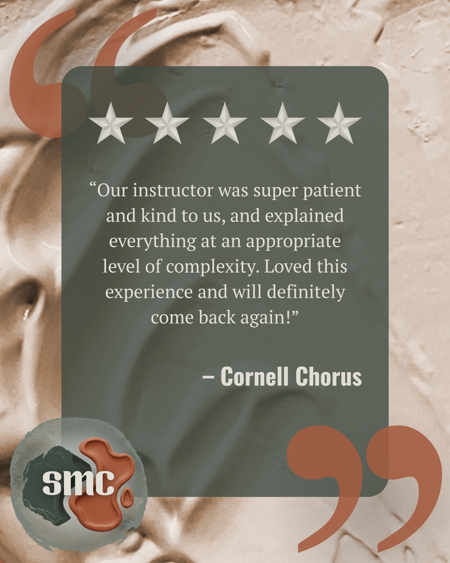 Huge thank you to the Cornell Chorus for the incredible review. We design our sessions so that absolutely anyone, whether you&rsquo;re a seasoned artist or picking up a paintbrush for the first time, feels completely supported and relaxed.

Our missi