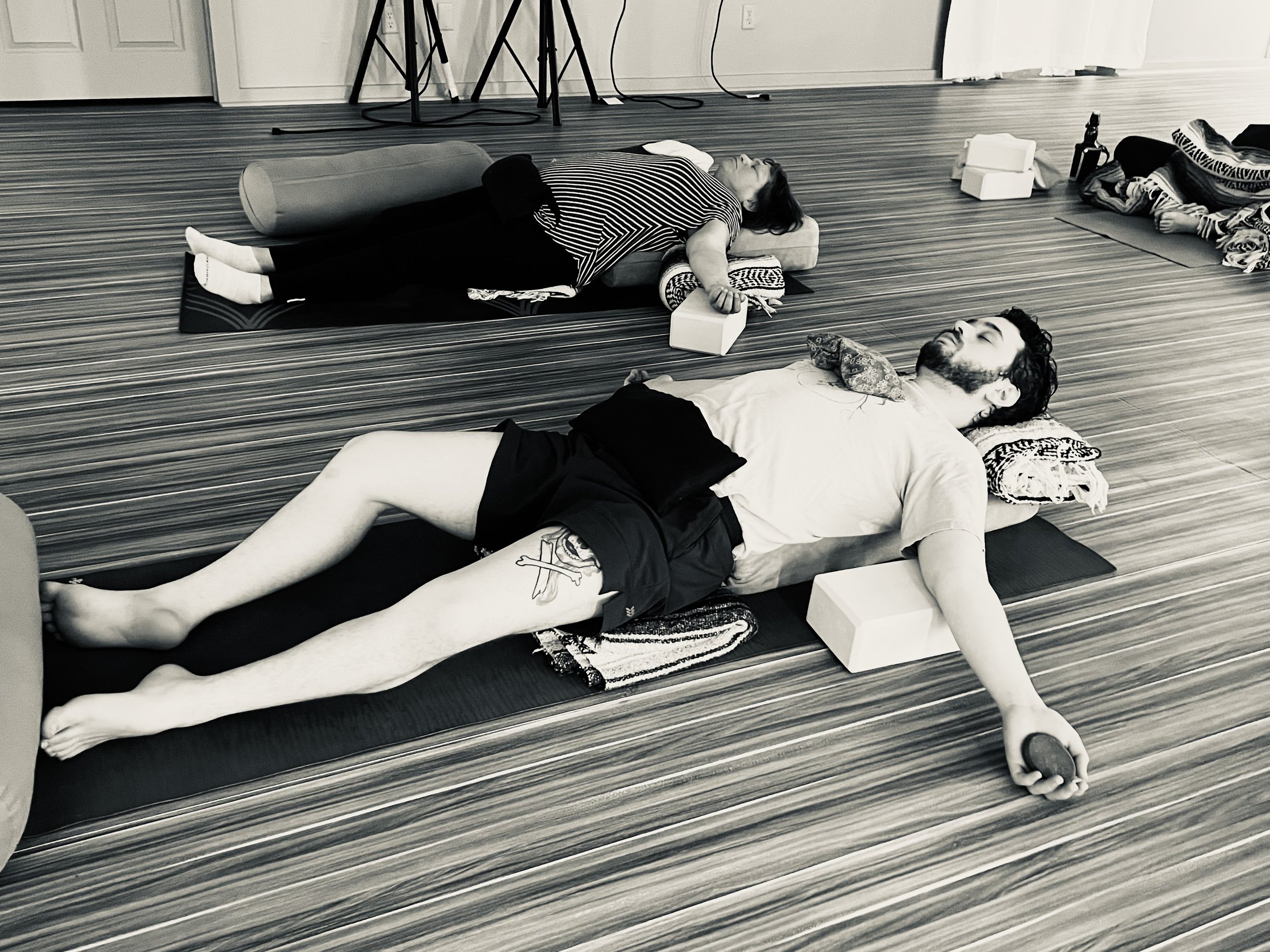 November Restorative Yoga and Hot Stones