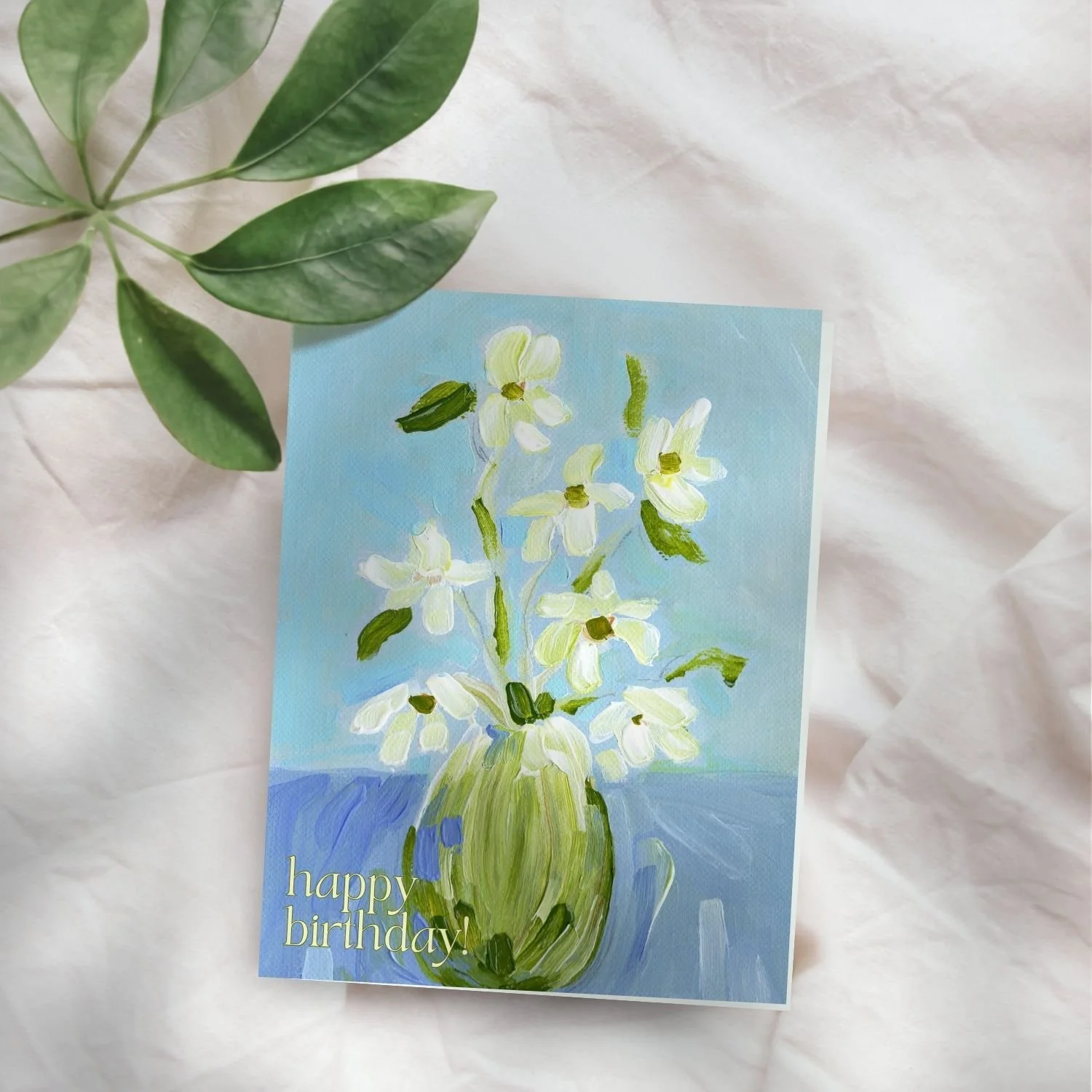 Happy Birthday Florals Greeting Card