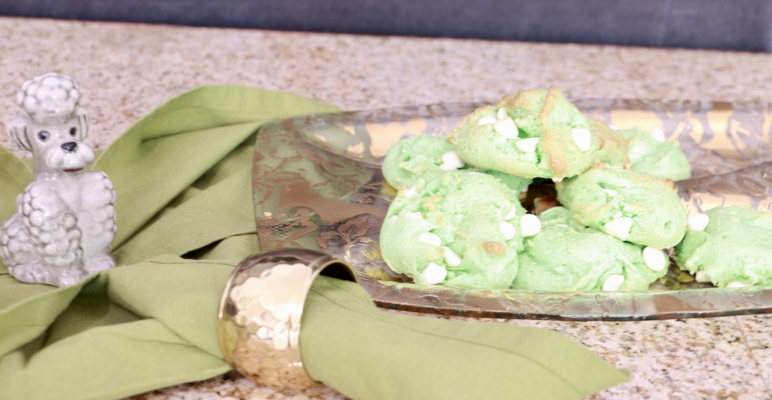 St. Patrick's Day Cake Mix Cookies