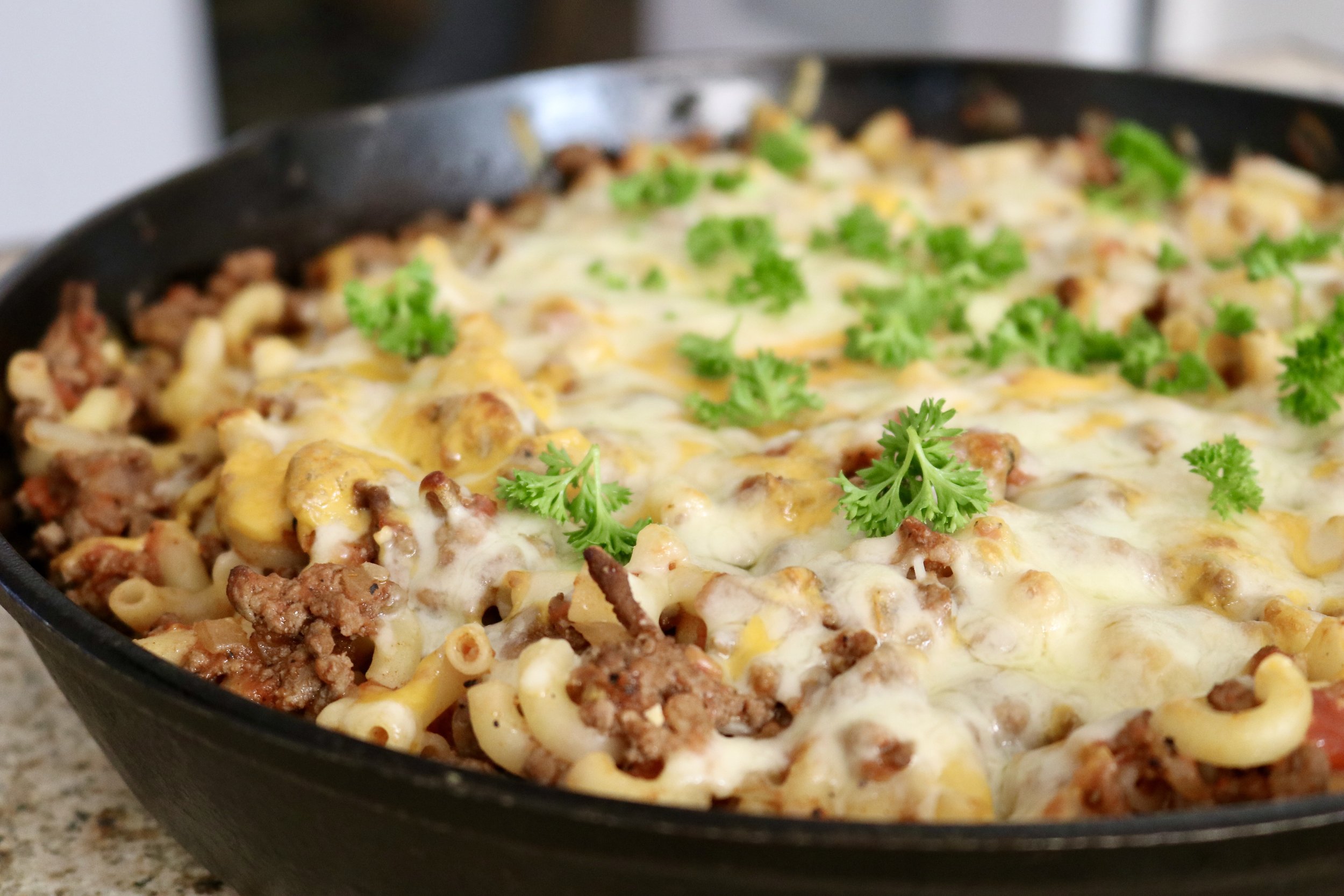 Cheesy Hamburger Casserole