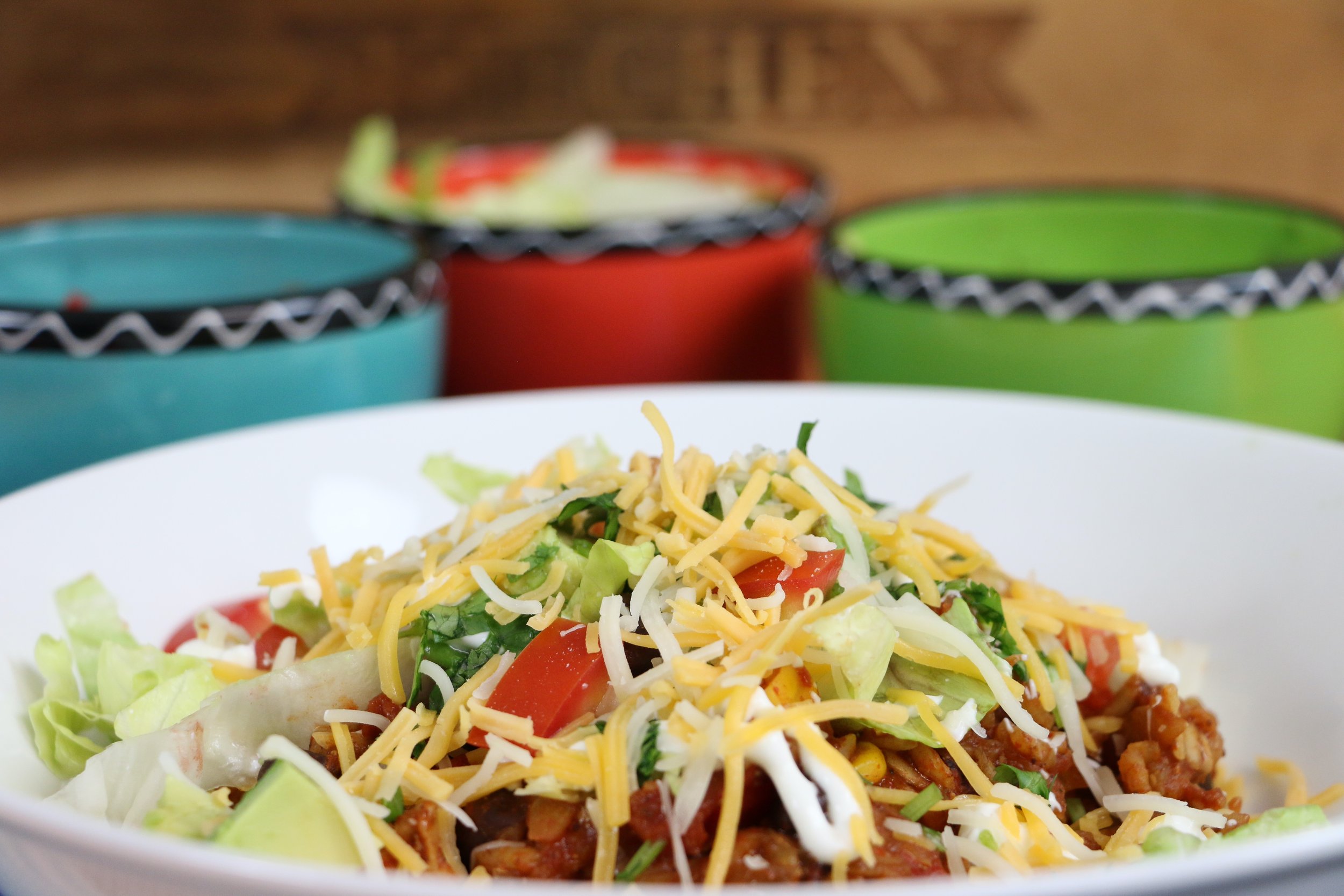 One Pot Mexican Chicken & Rice Bowl