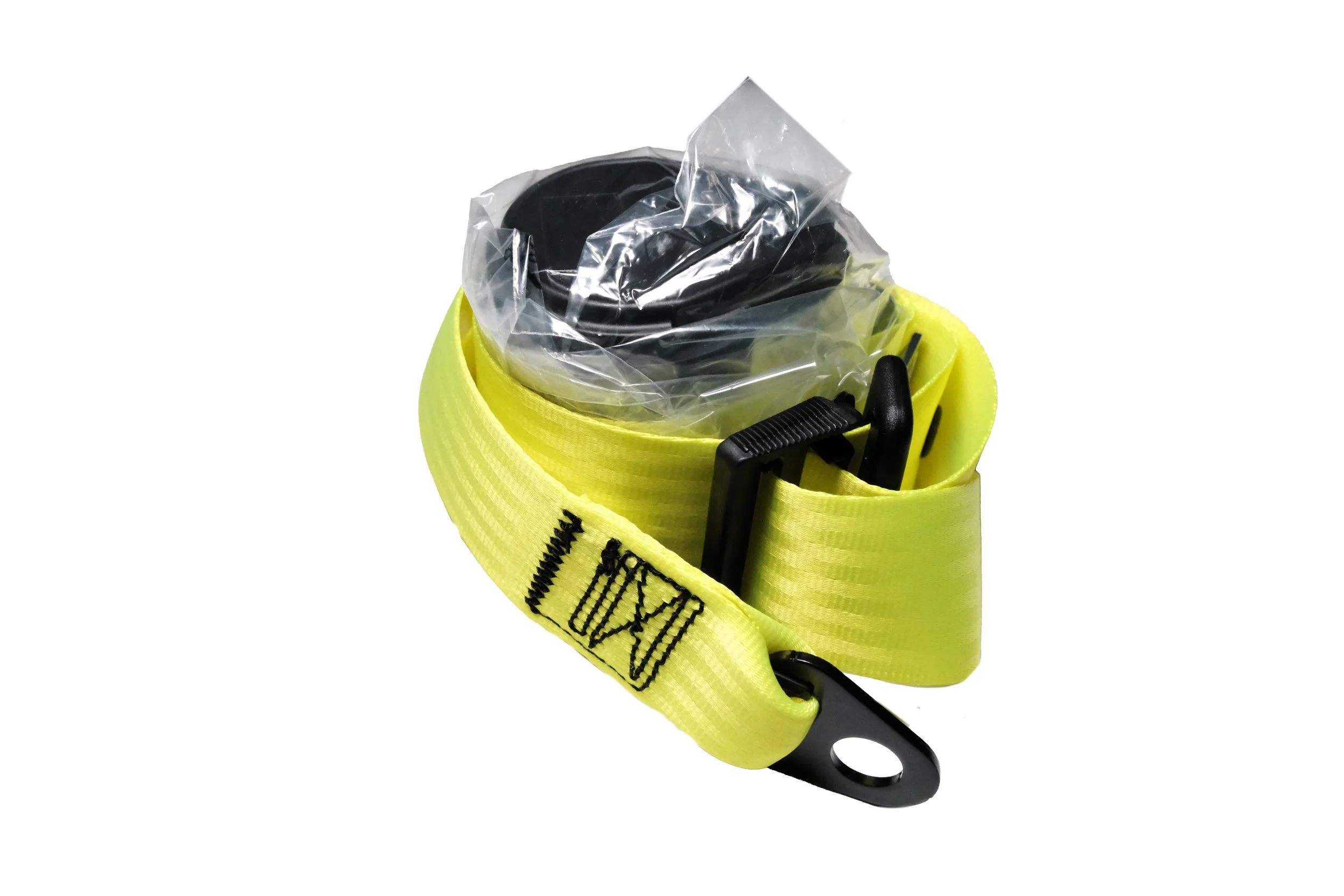 NU-TRACK/ MELLOR YELLOW SEATBELT ASSEMBLY