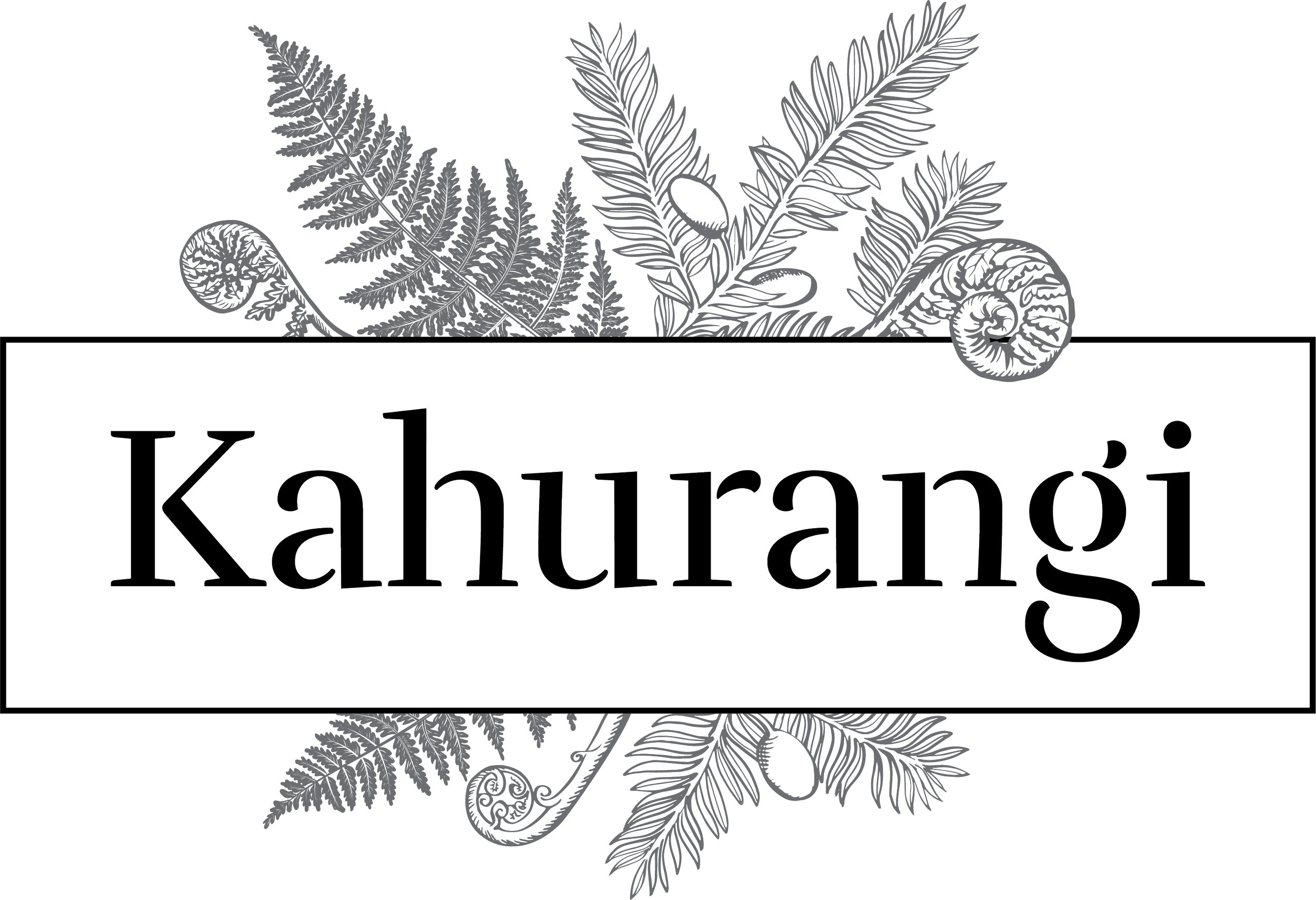 Kahurangi Logo in black
