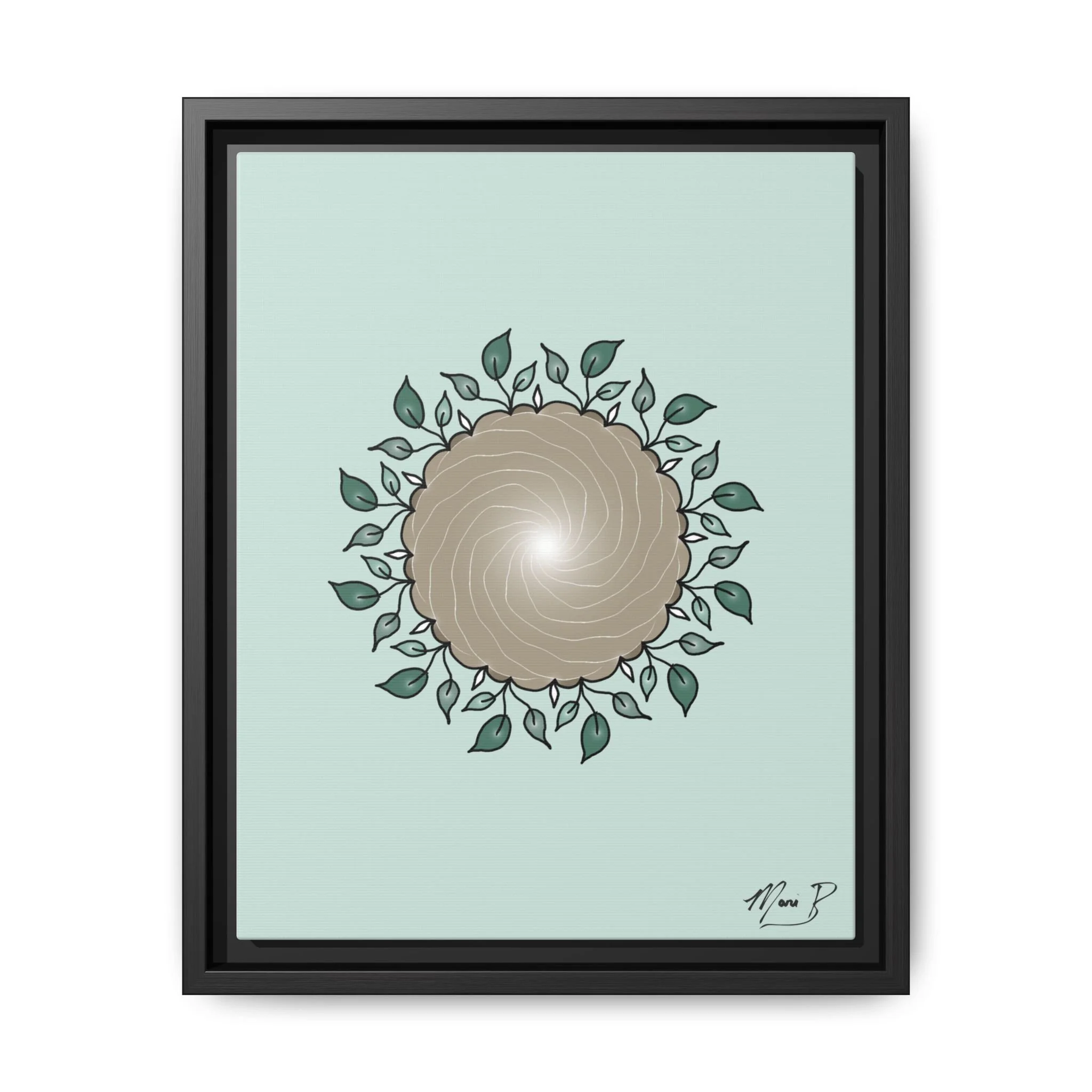 Canopy — framed canvas art