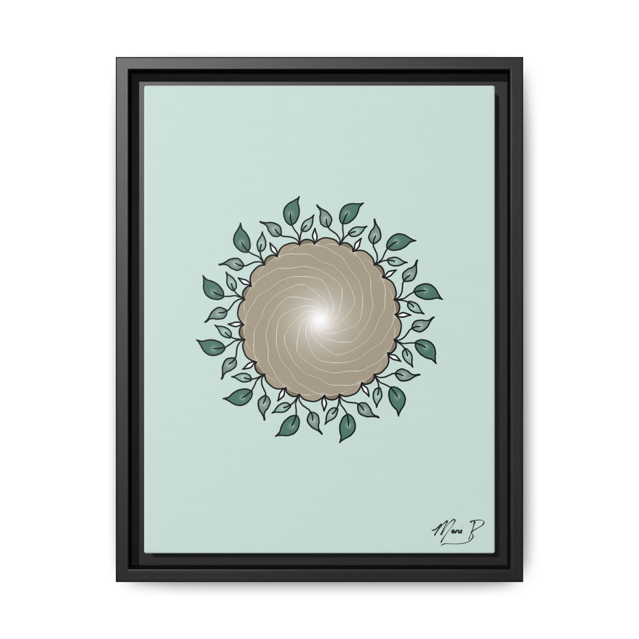 Canopy — framed canvas art