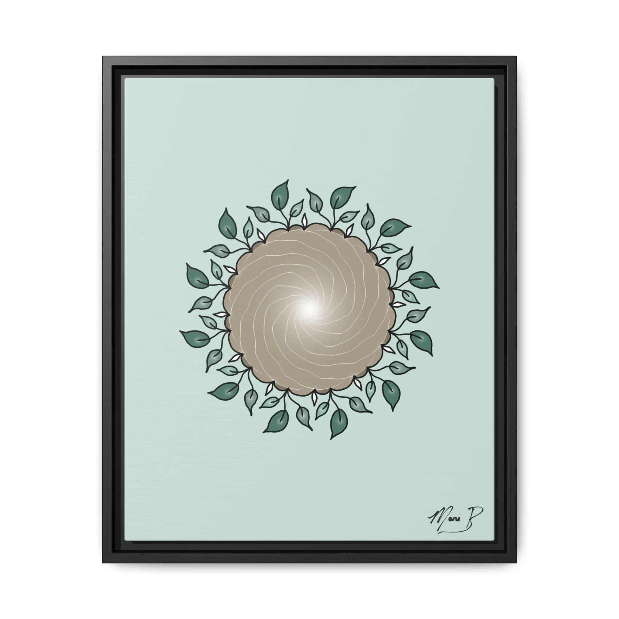 Canopy — framed canvas art