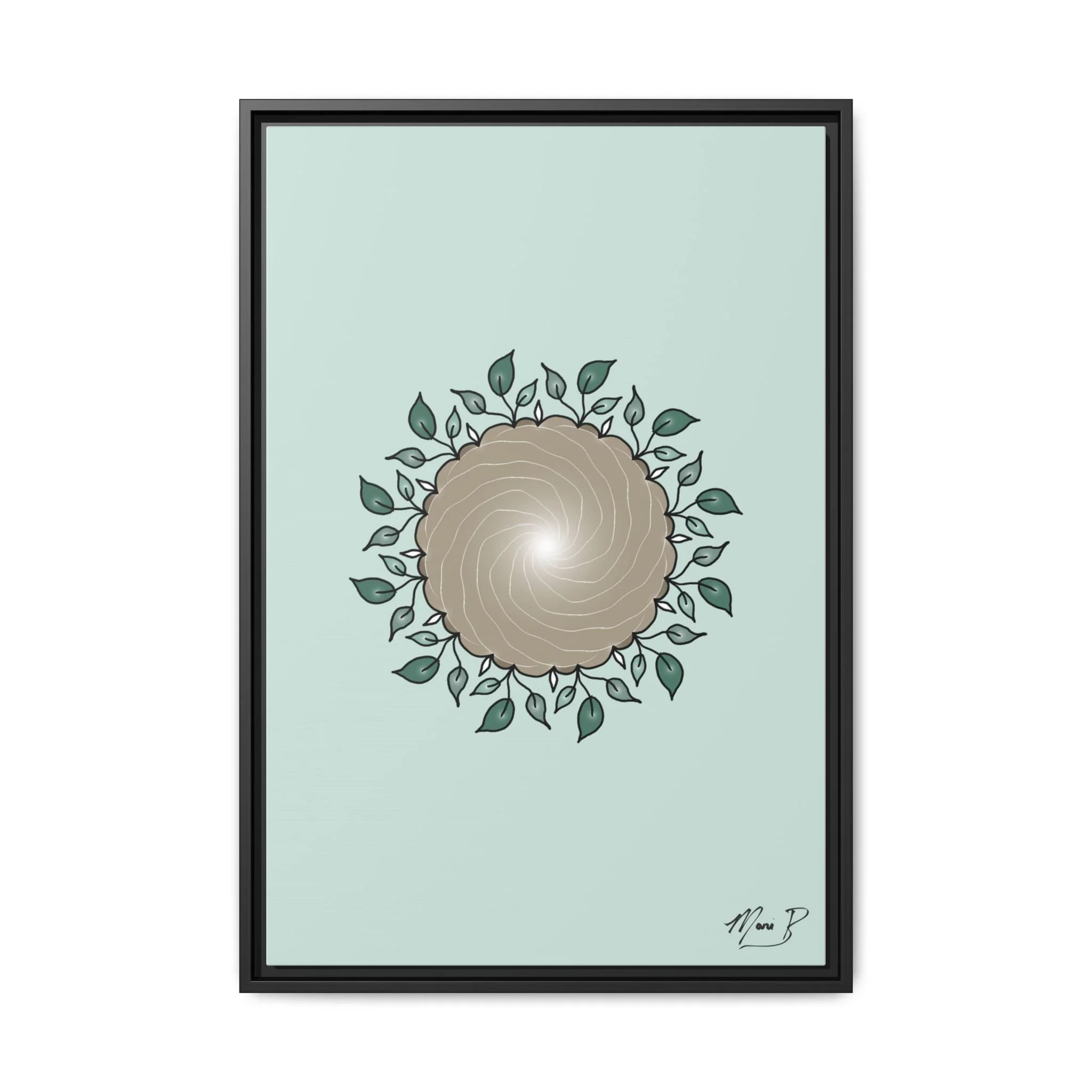 Canopy — framed canvas art
