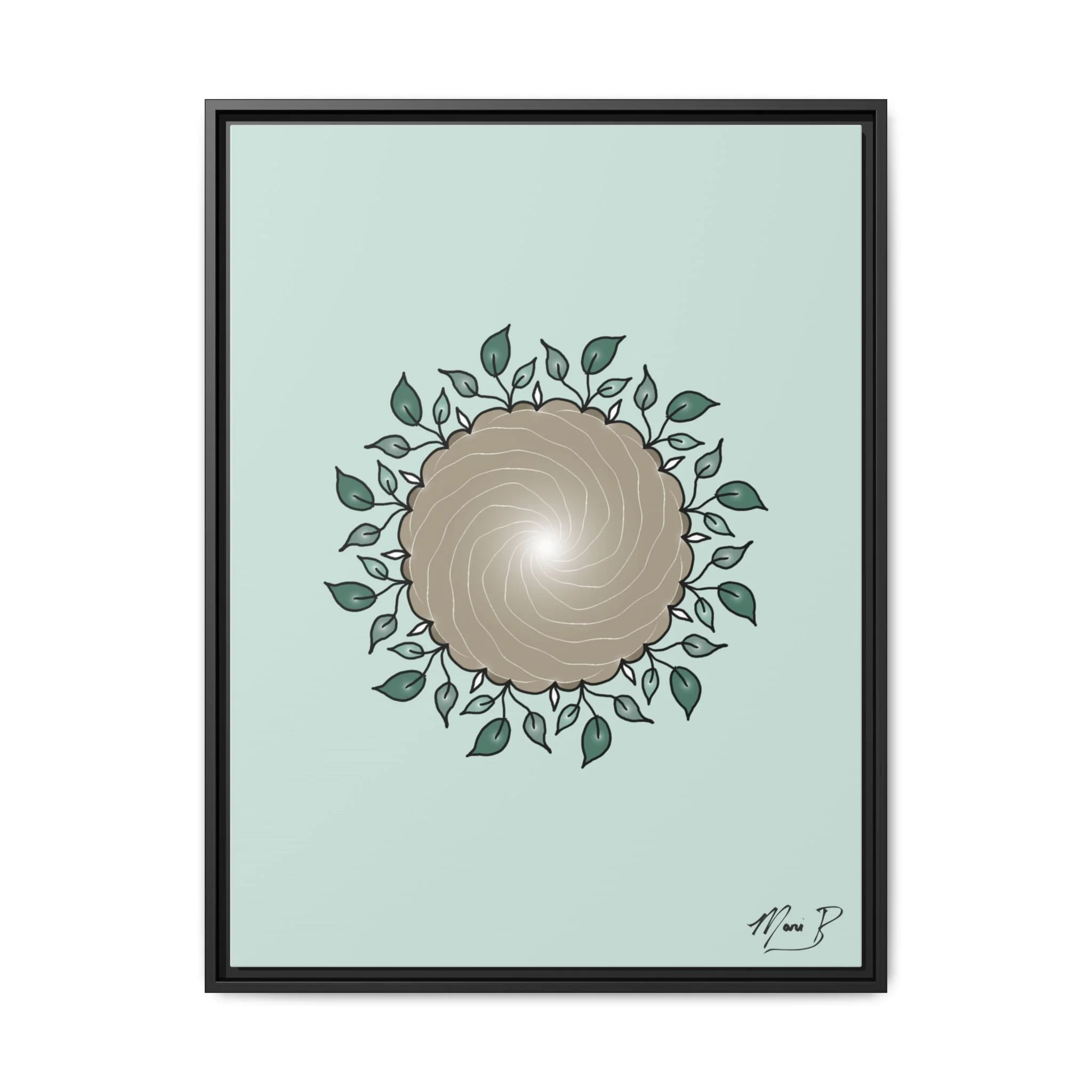 Canopy — framed canvas art