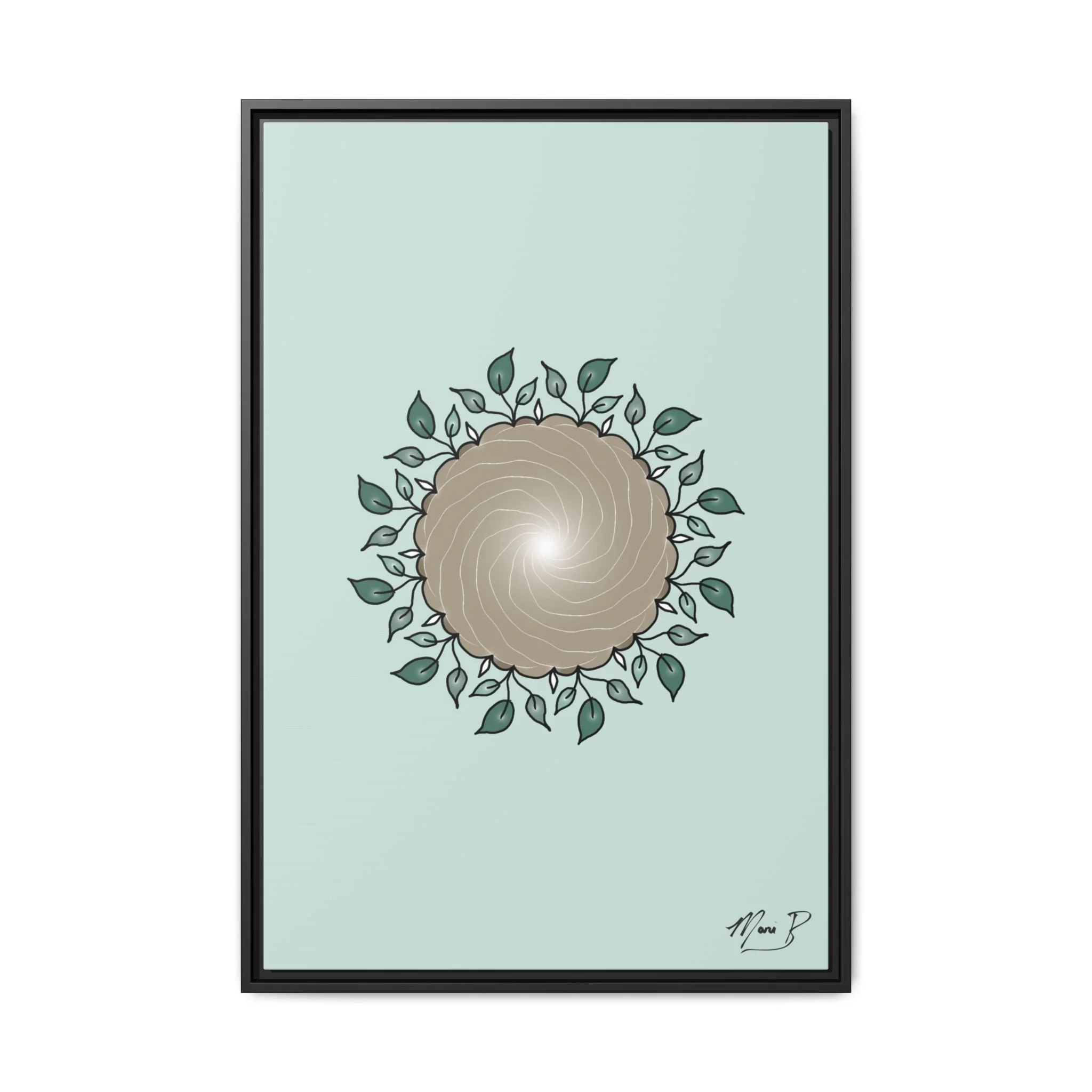 Canopy — framed canvas art
