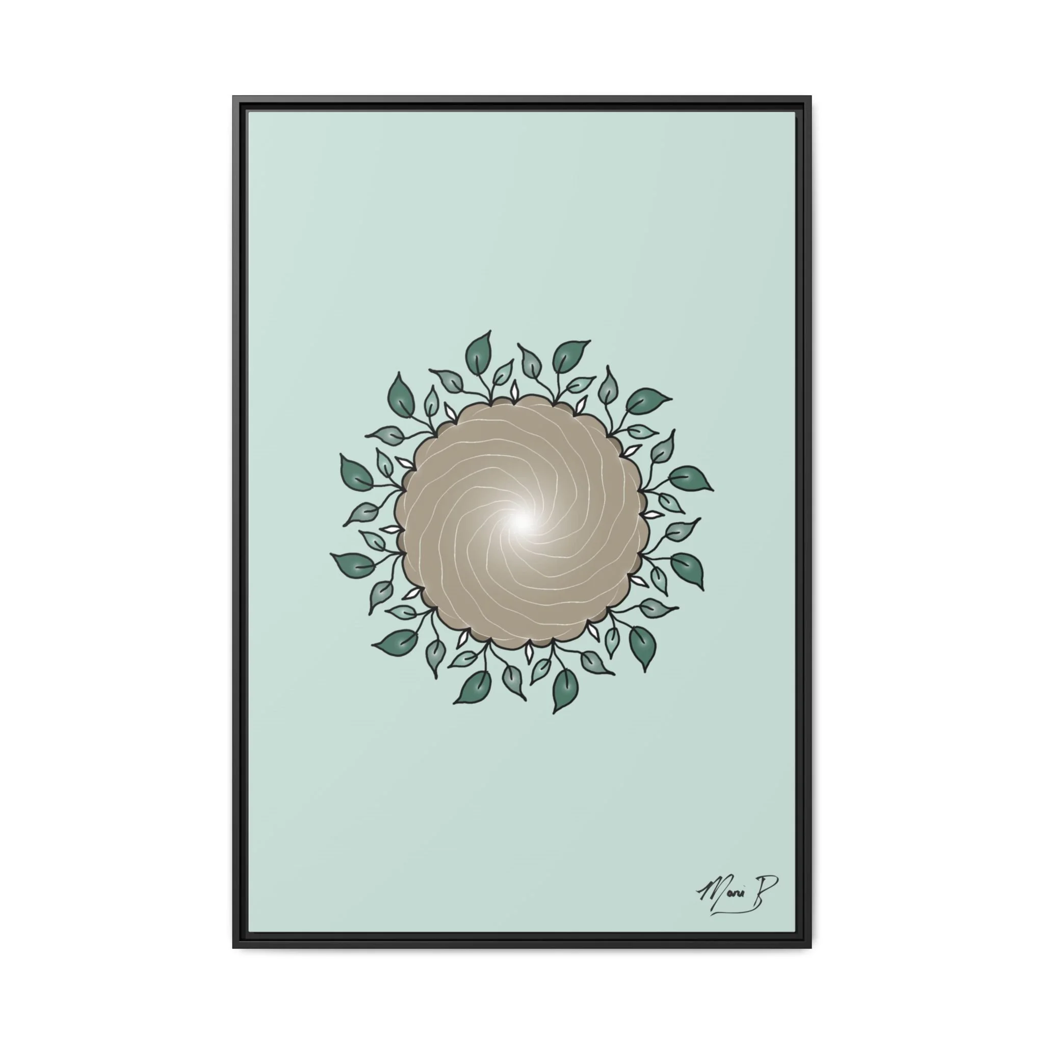 Canopy — framed canvas art