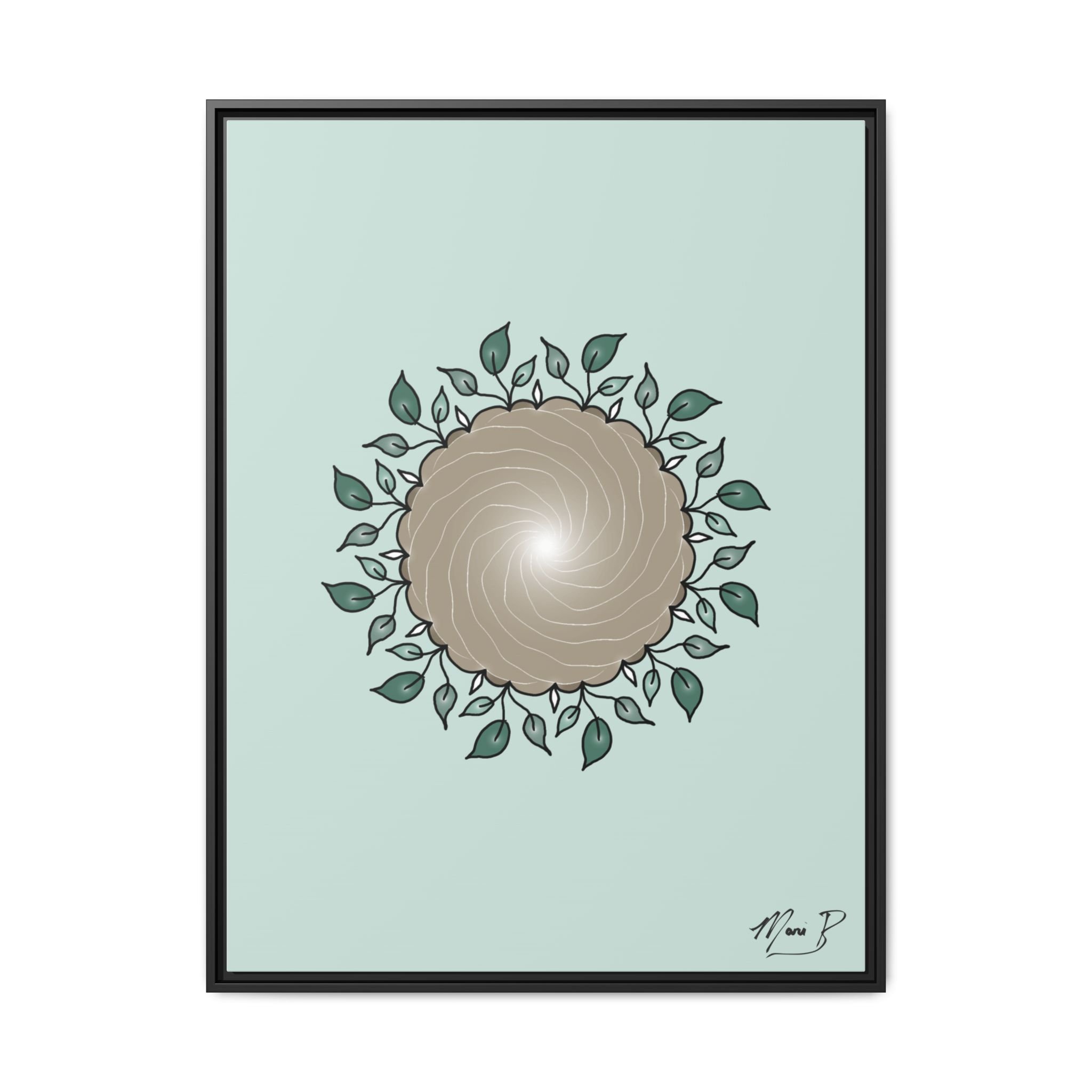 Canopy — framed canvas art