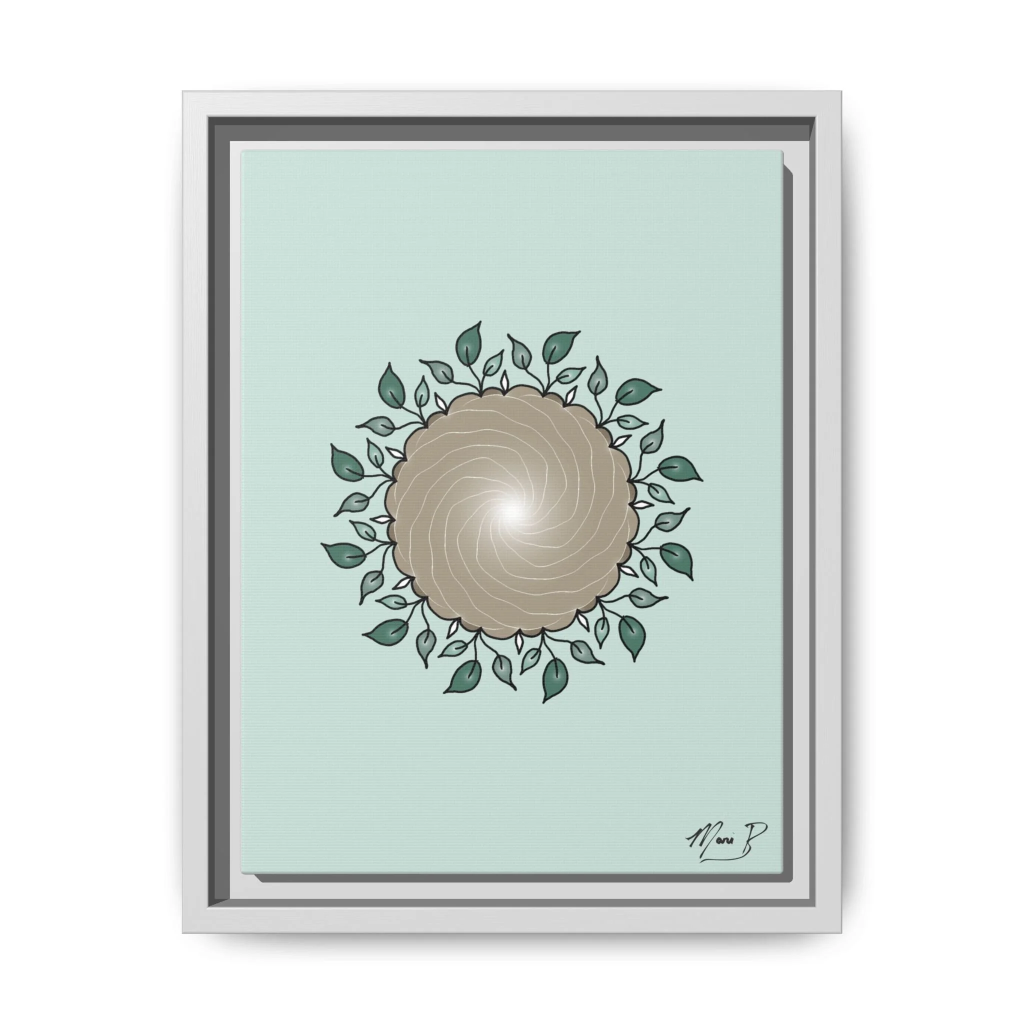 Canopy — framed canvas art
