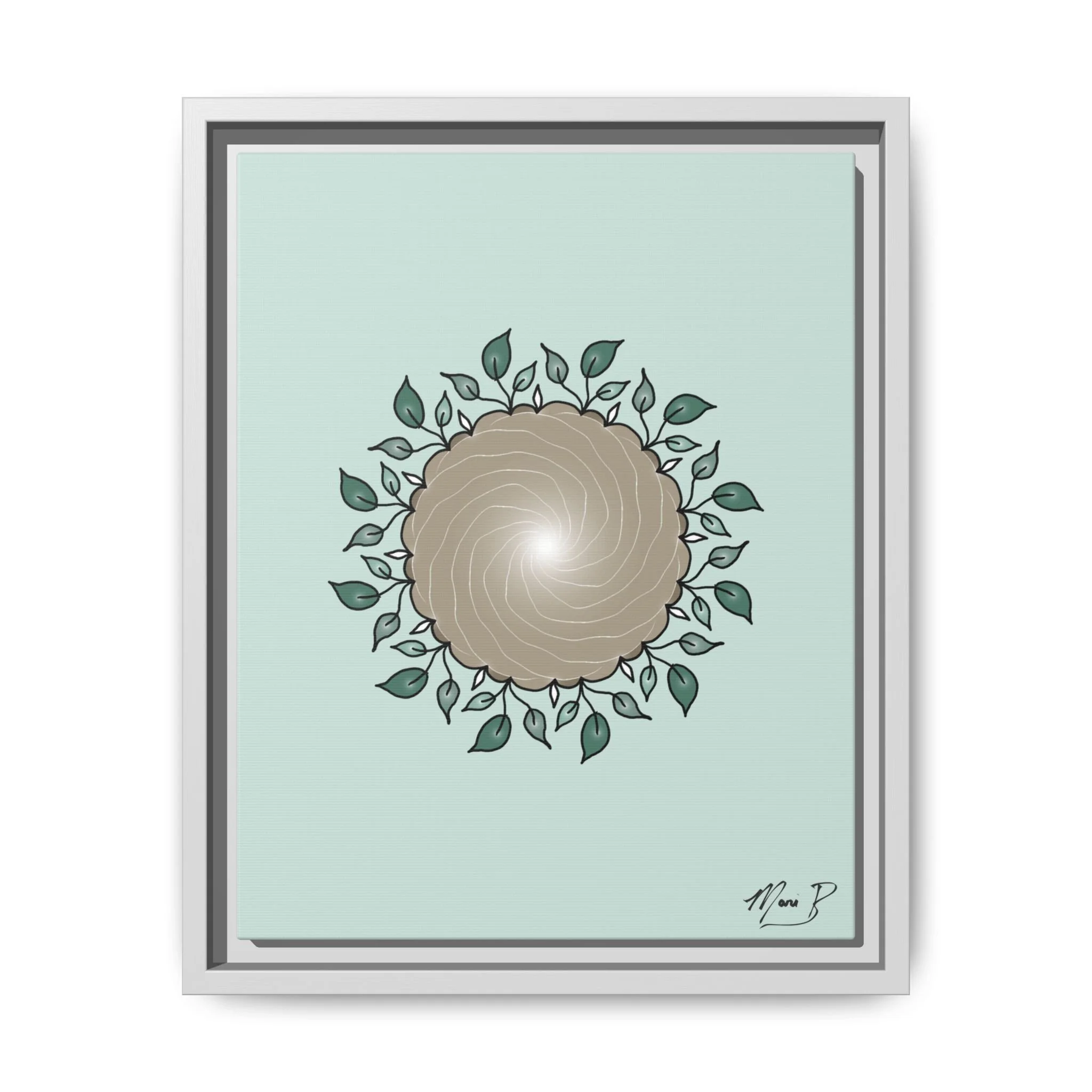 Canopy — framed canvas art