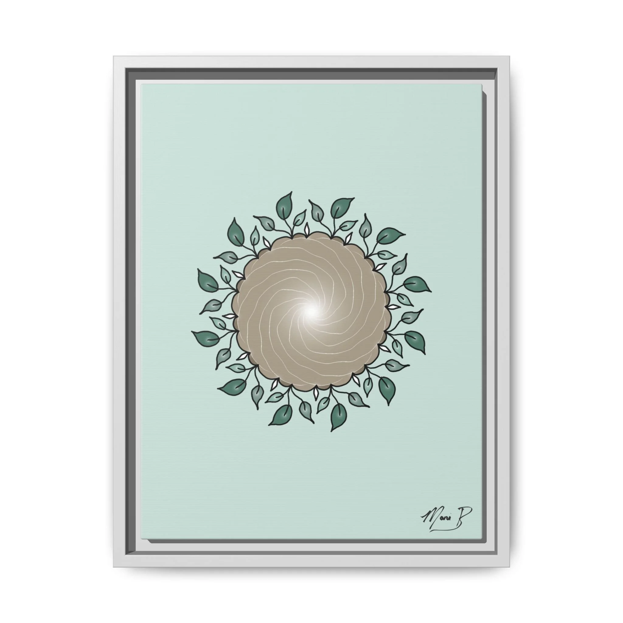 Canopy — framed canvas art