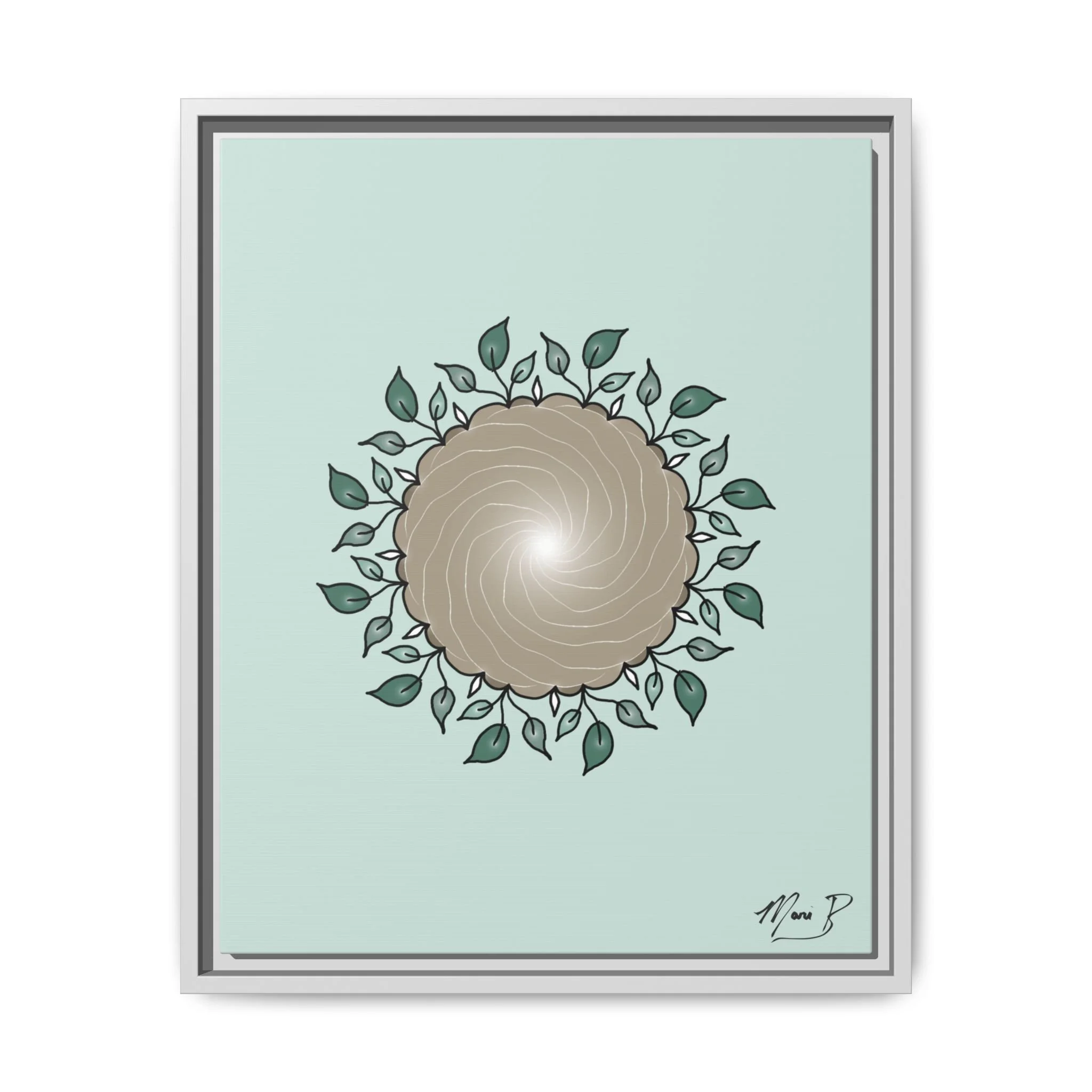 Canopy — framed canvas art