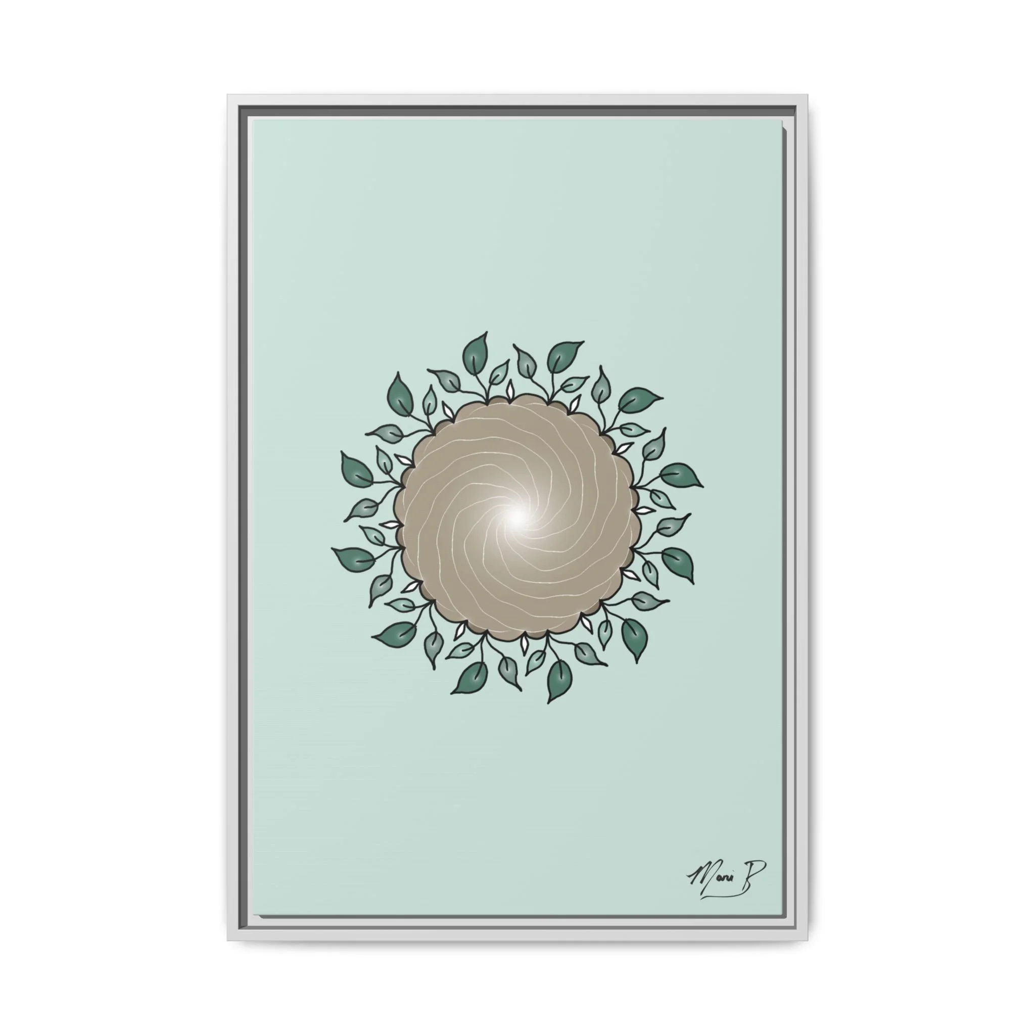 Canopy — framed canvas art