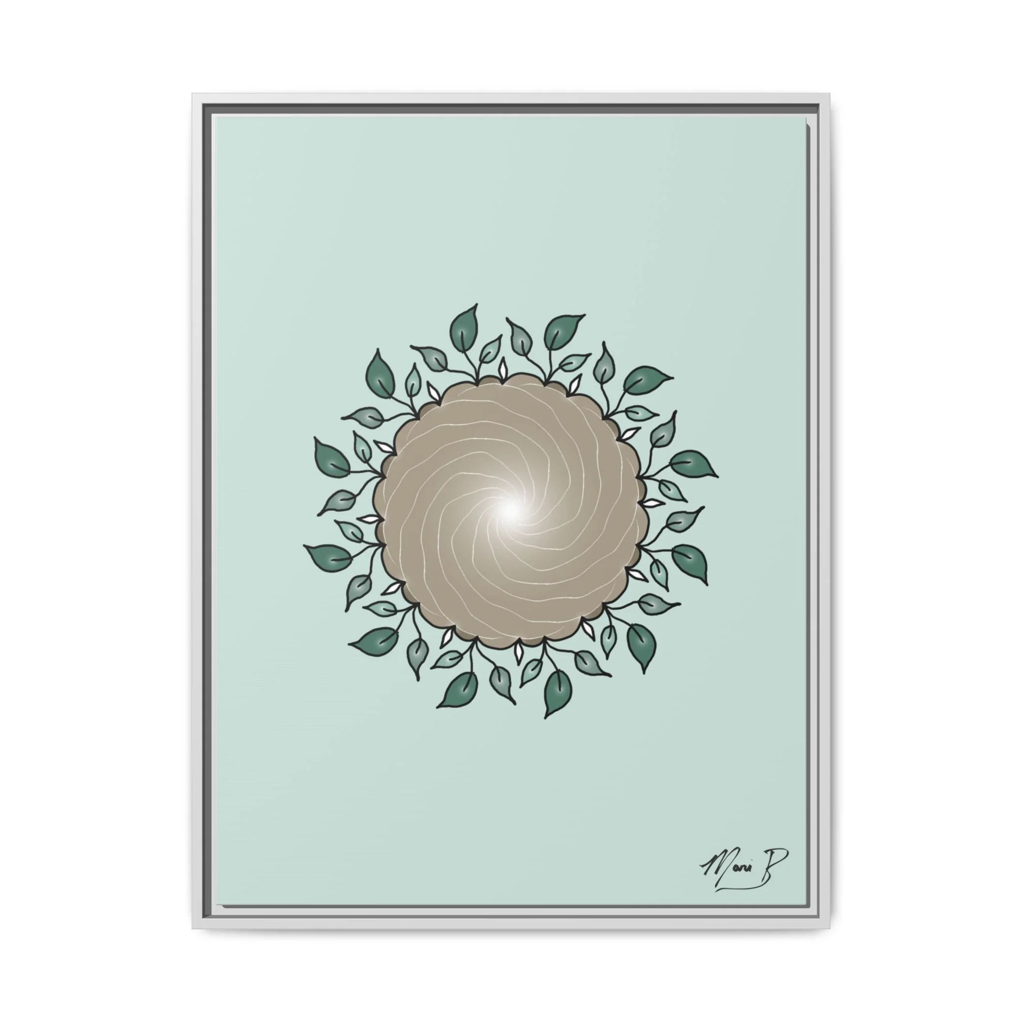 Canopy — framed canvas art