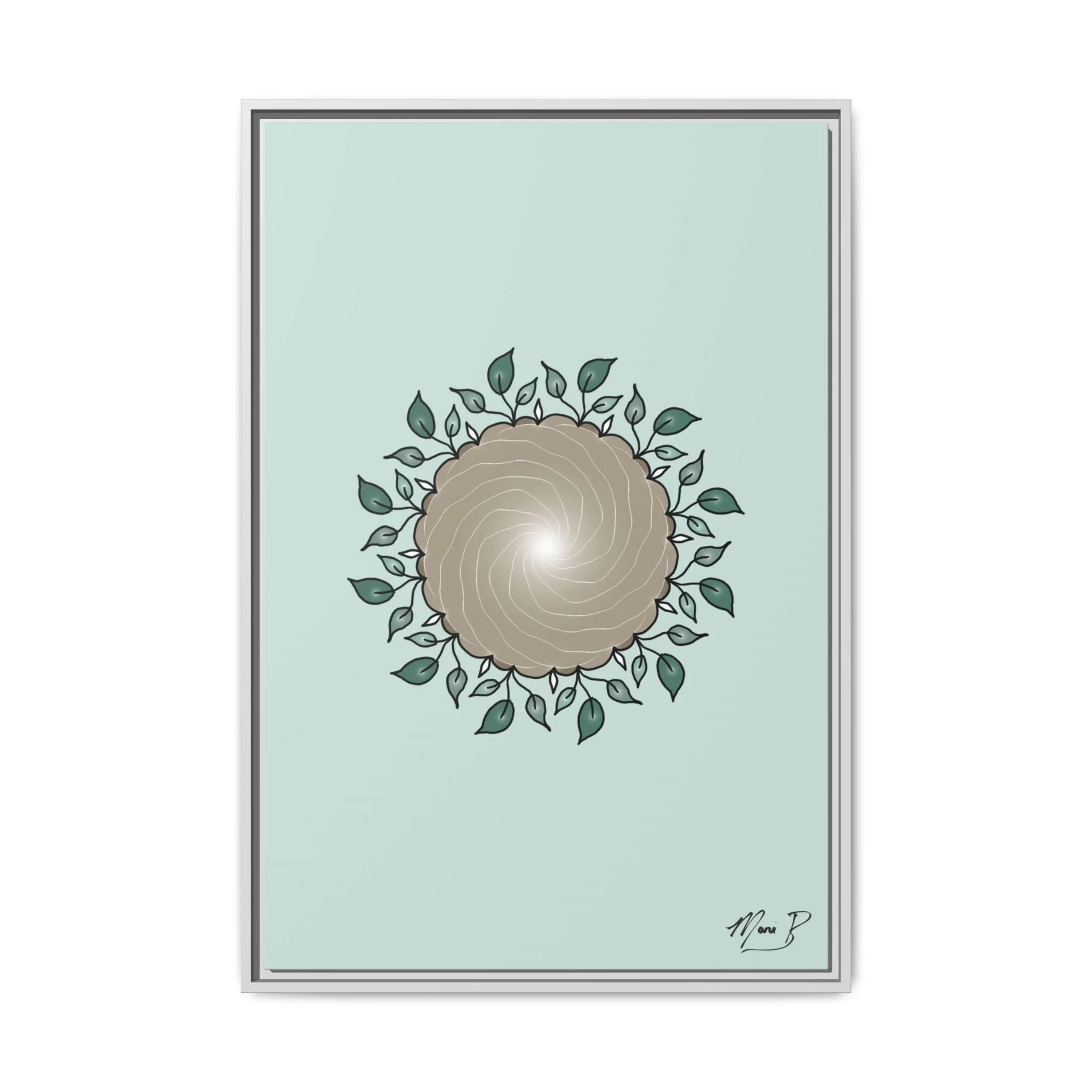 Canopy — framed canvas art