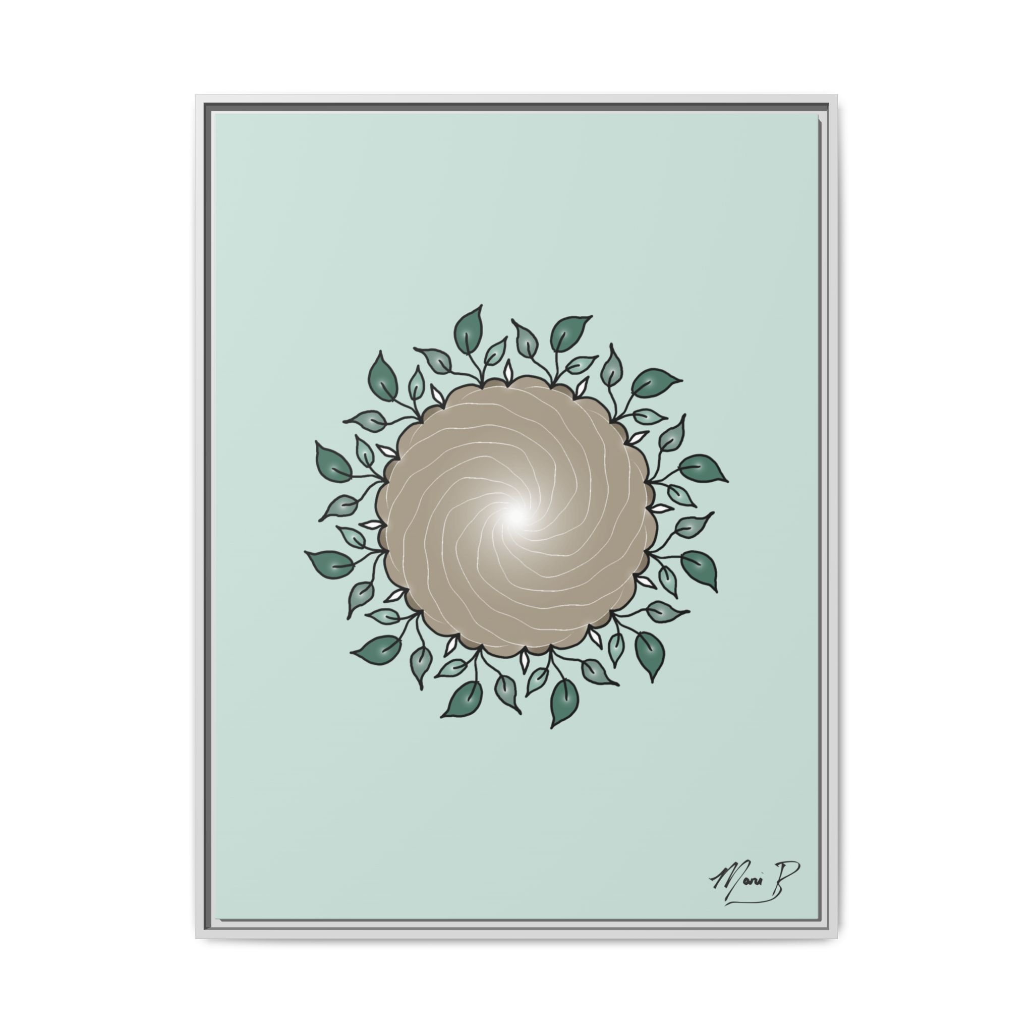 Canopy — framed canvas art