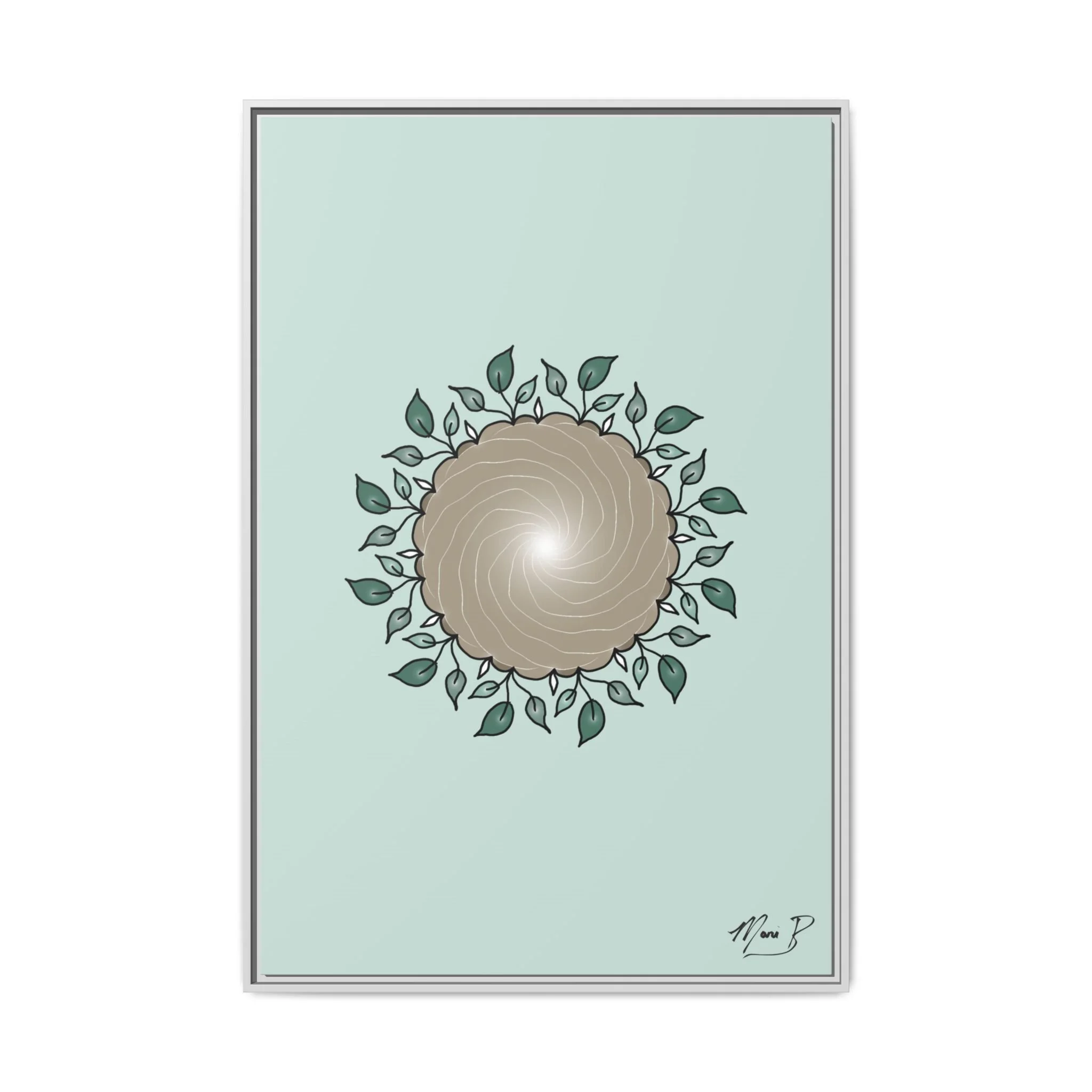 Canopy — framed canvas art