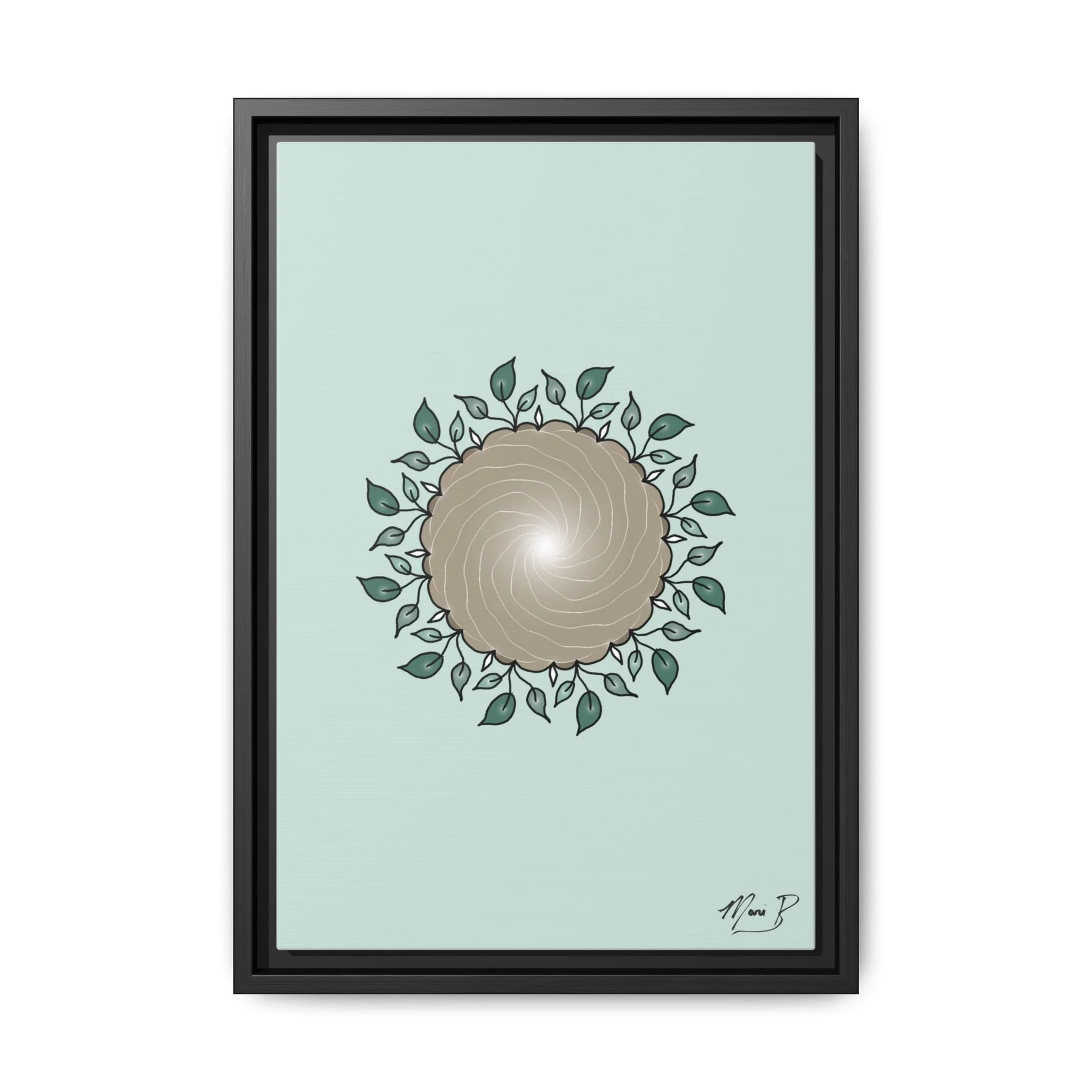Canopy — framed canvas art
