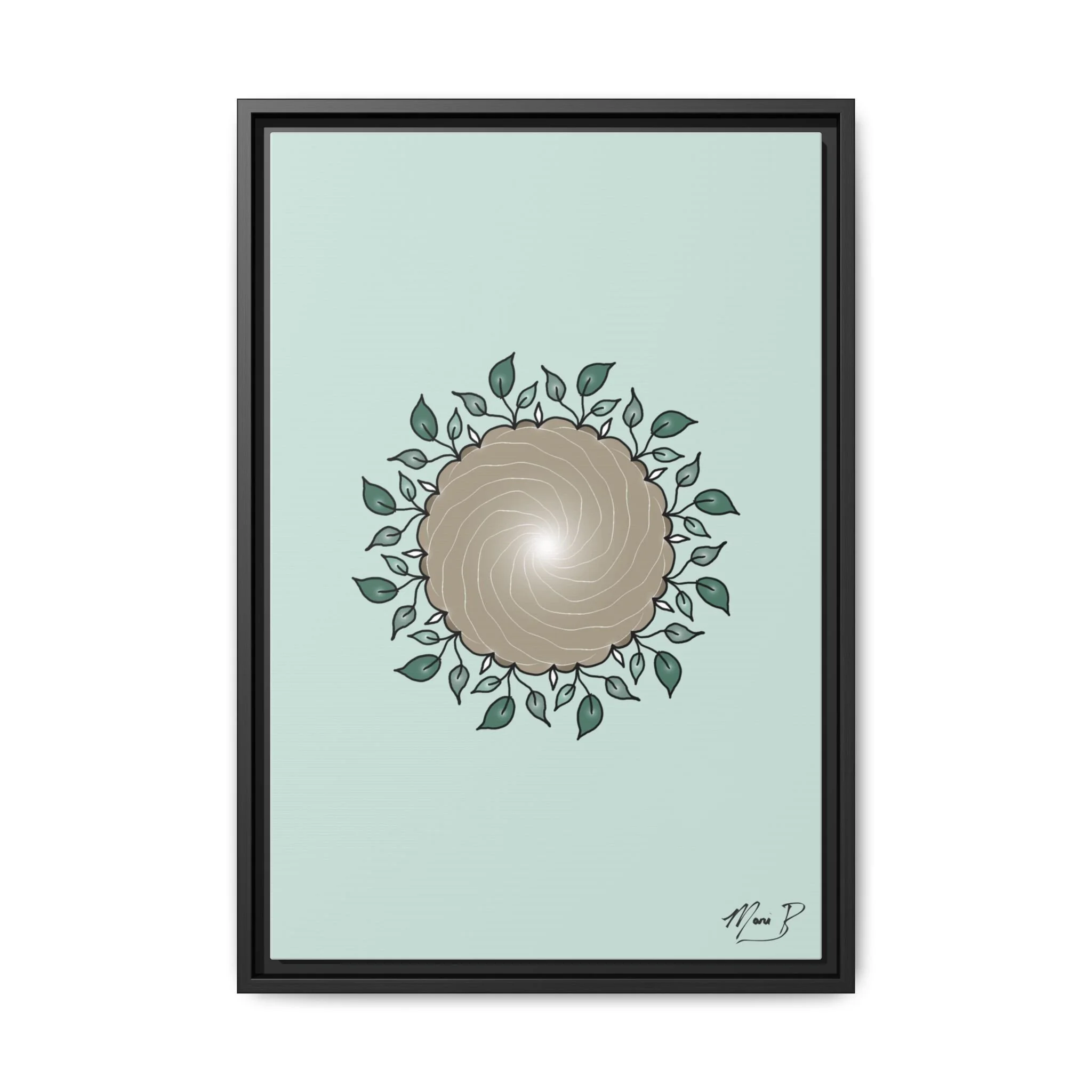 Canopy — framed canvas art