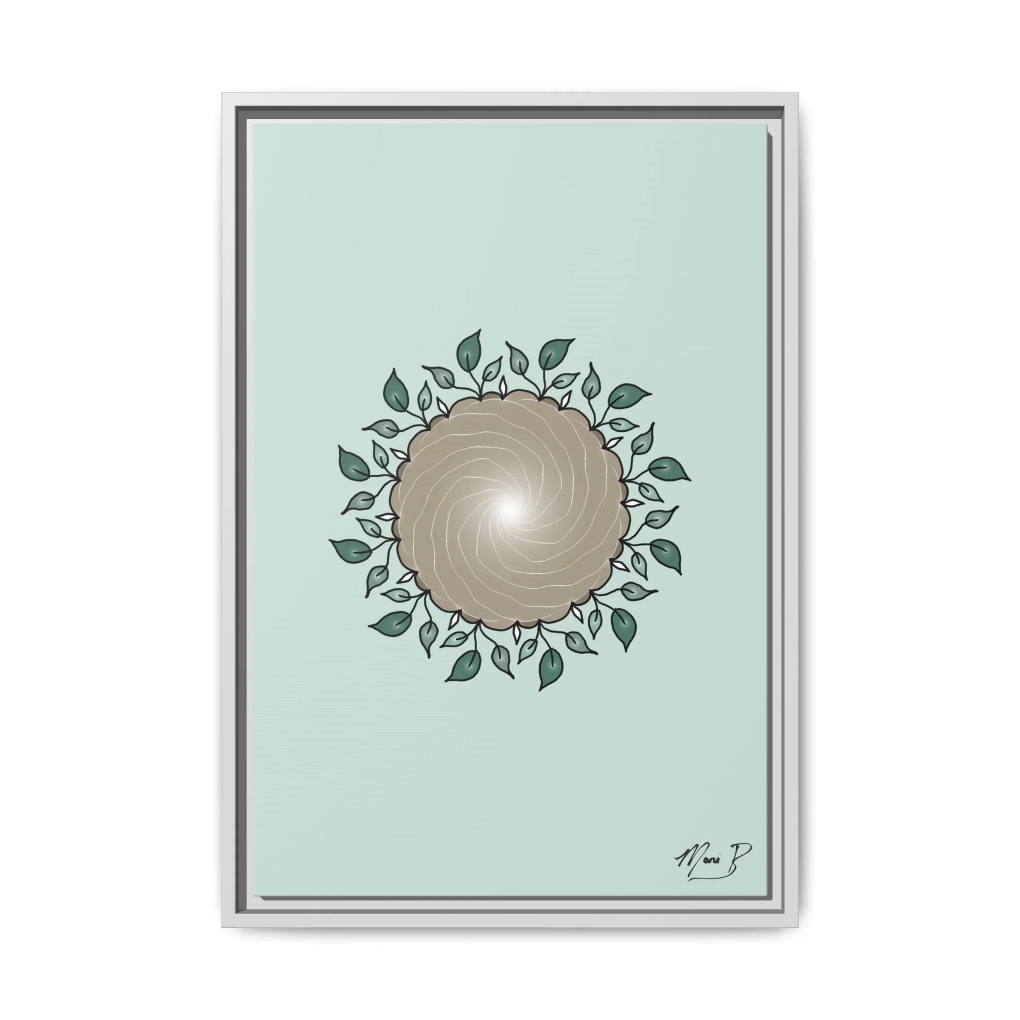 Canopy — framed canvas art