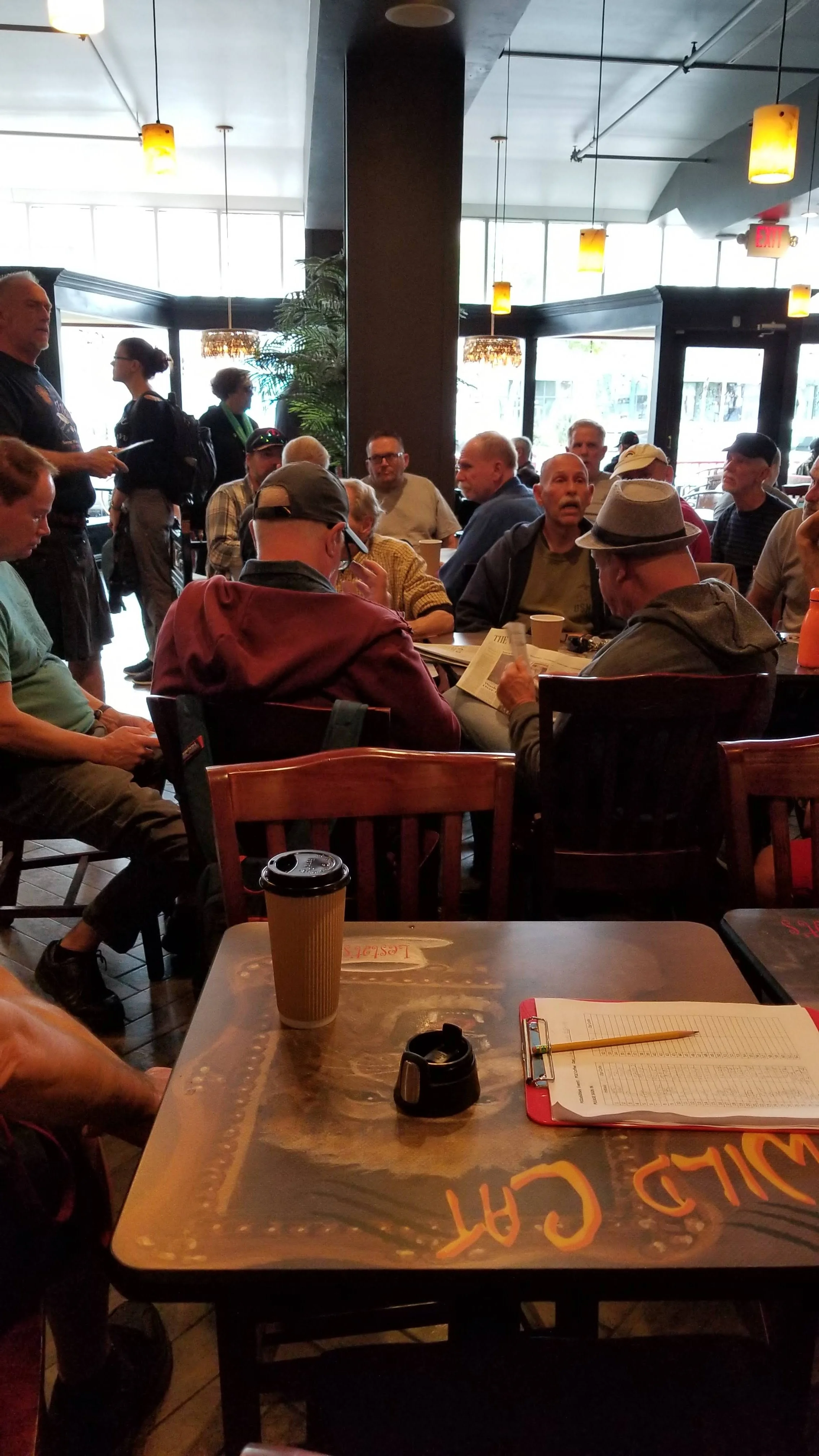 Men Meeting For Coffee
