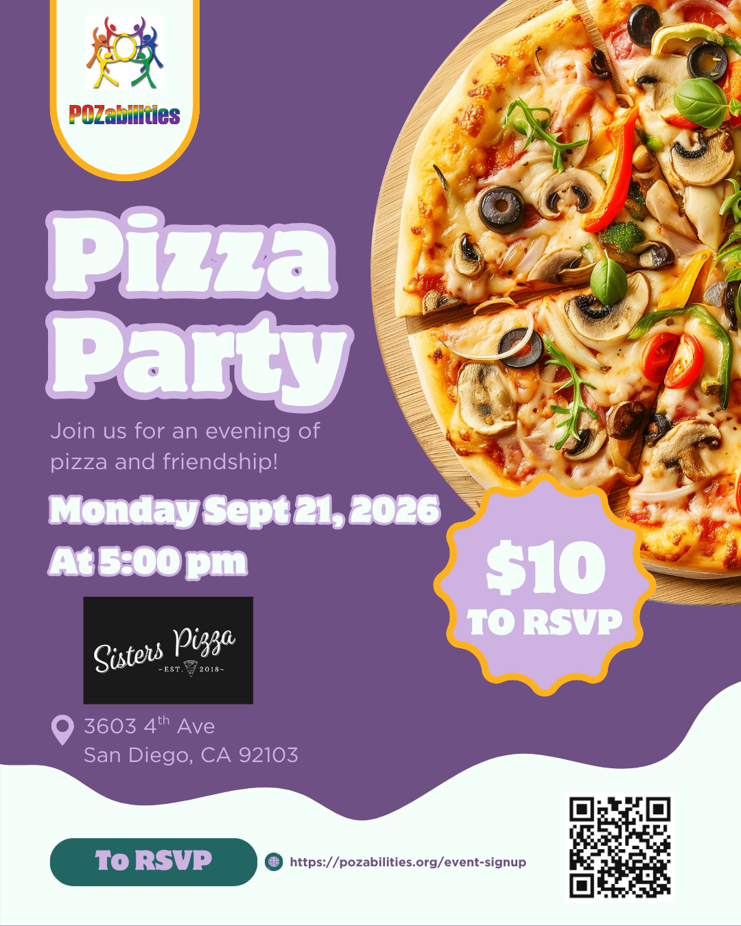 Fall Pizza Party - Sister's Pizza