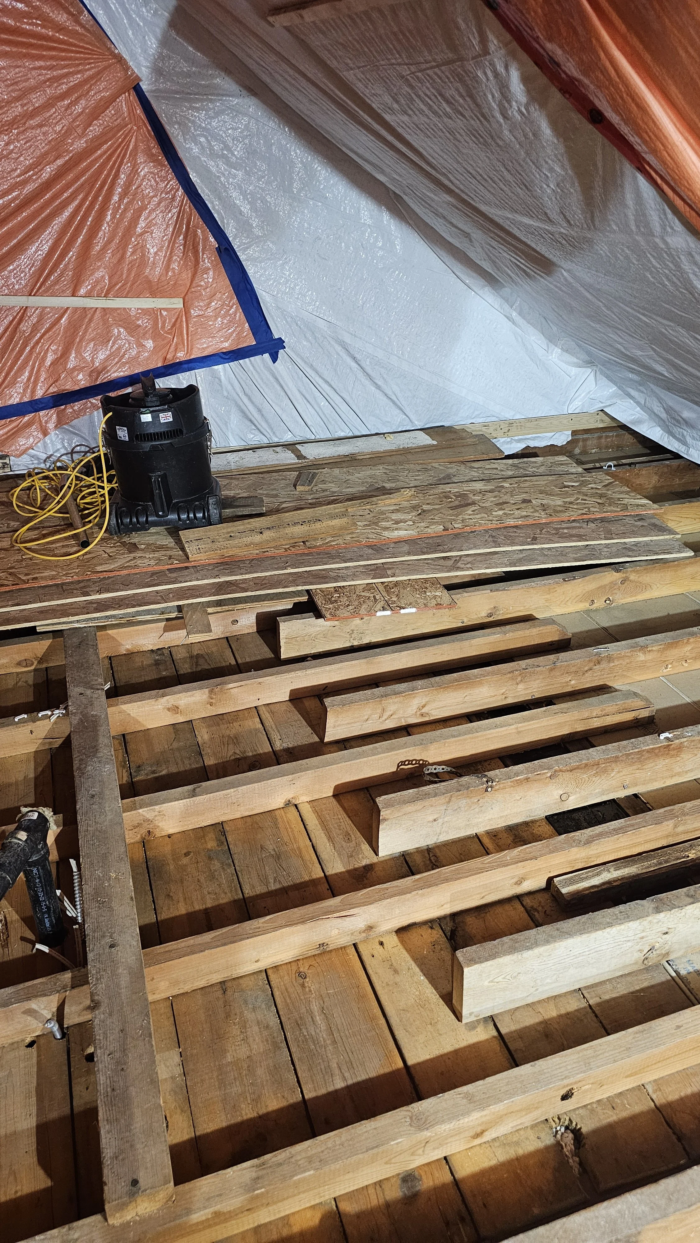 Attic - After - Vermiculite