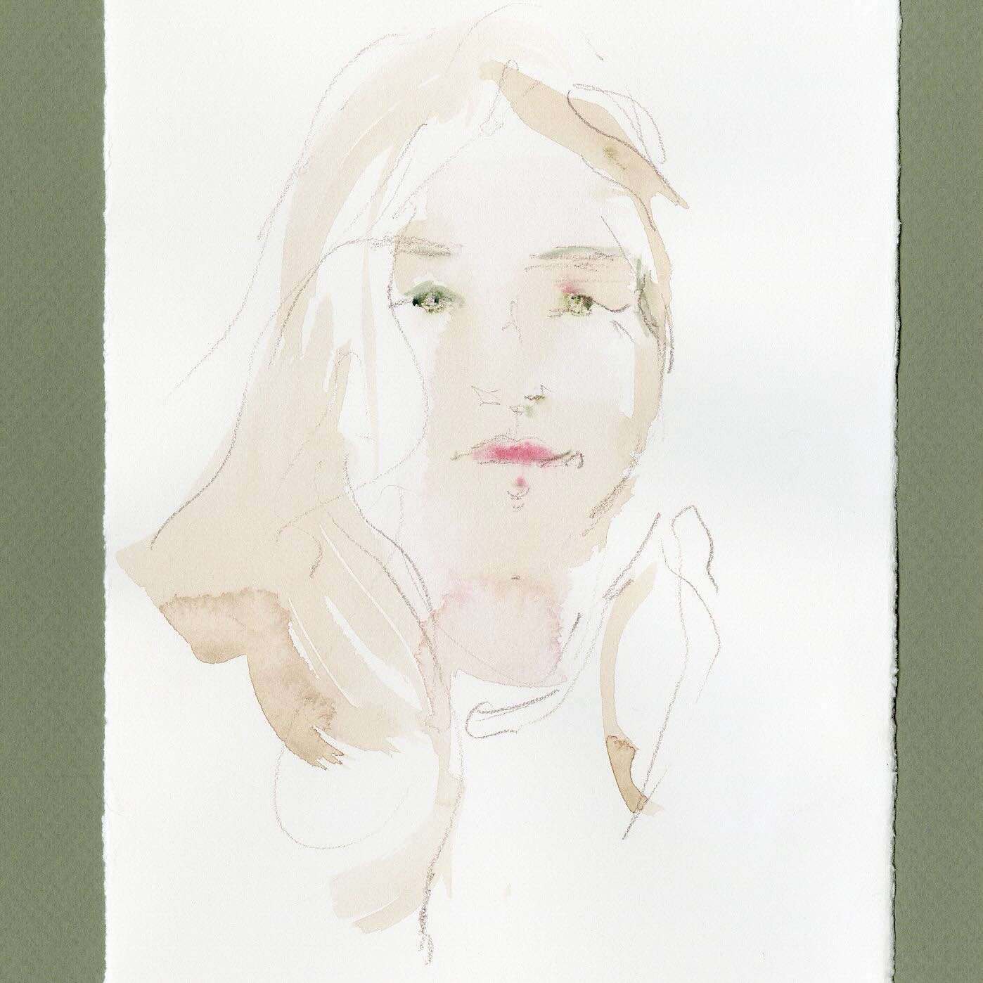 Not yet on our pins since the US election, but gathering with artists/making art sure helps. Thanks, all!@drawingisfree.org #quicksketch #stepbystep #watercolorportrait #watercolor #portrait #centering