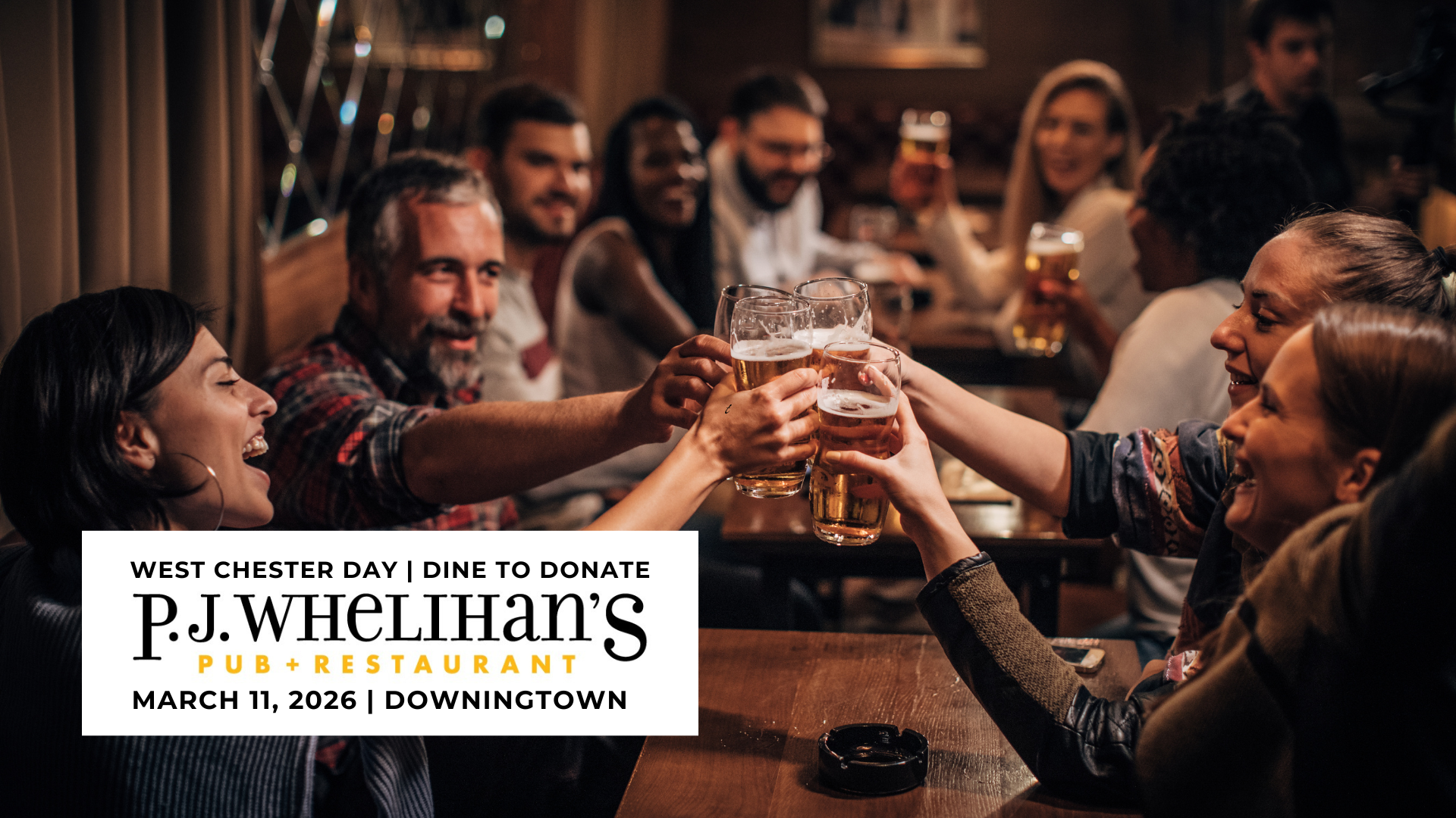 Dine to Donate at PJ Whelihan