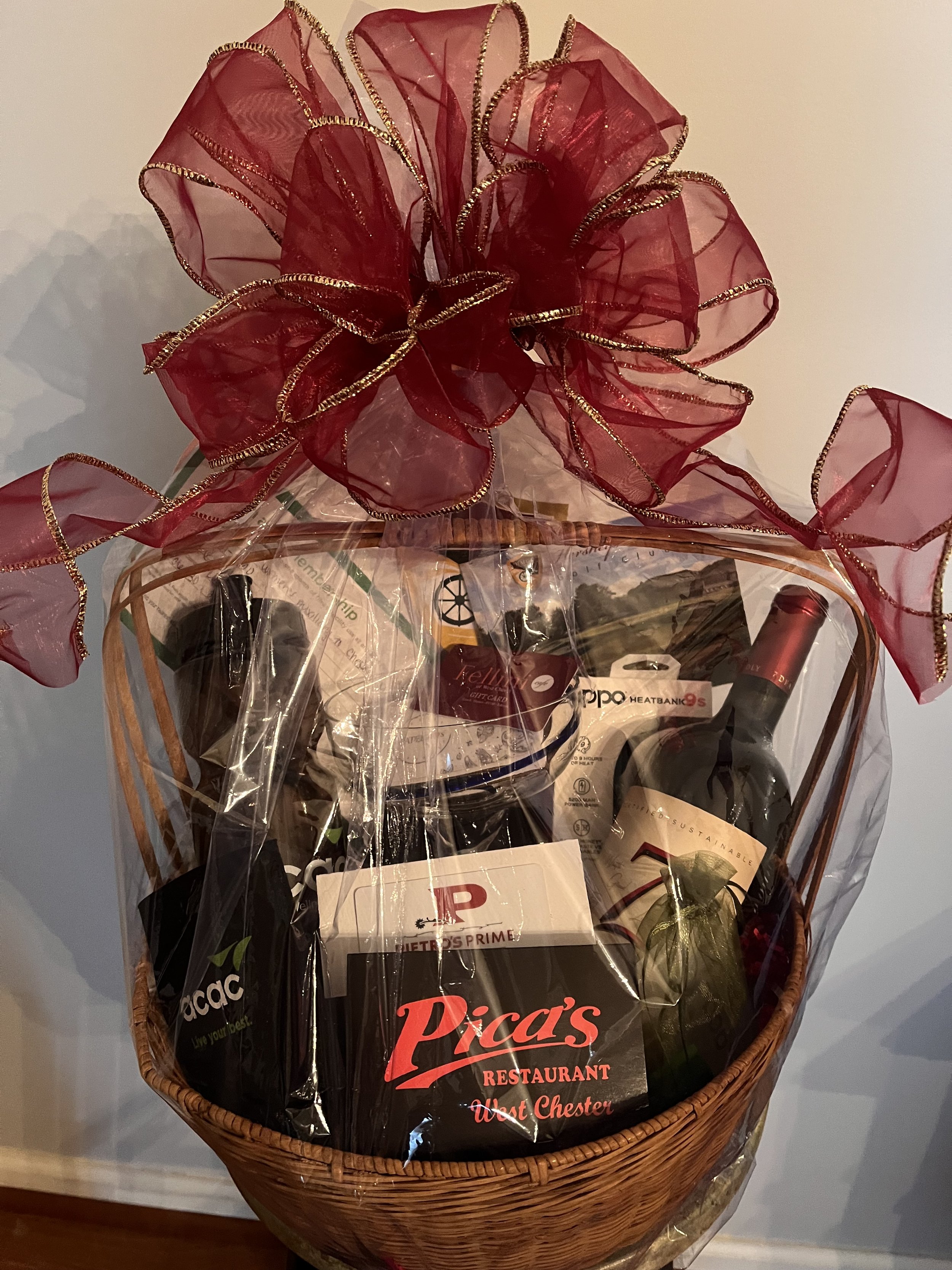 Let's get moving and then relax basket.