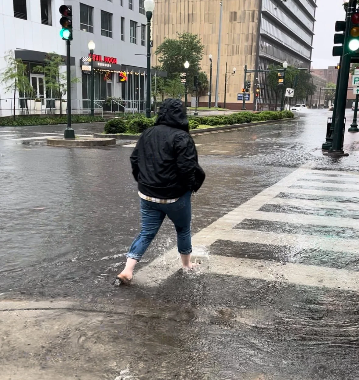 What is it they say about “When it rains”? 