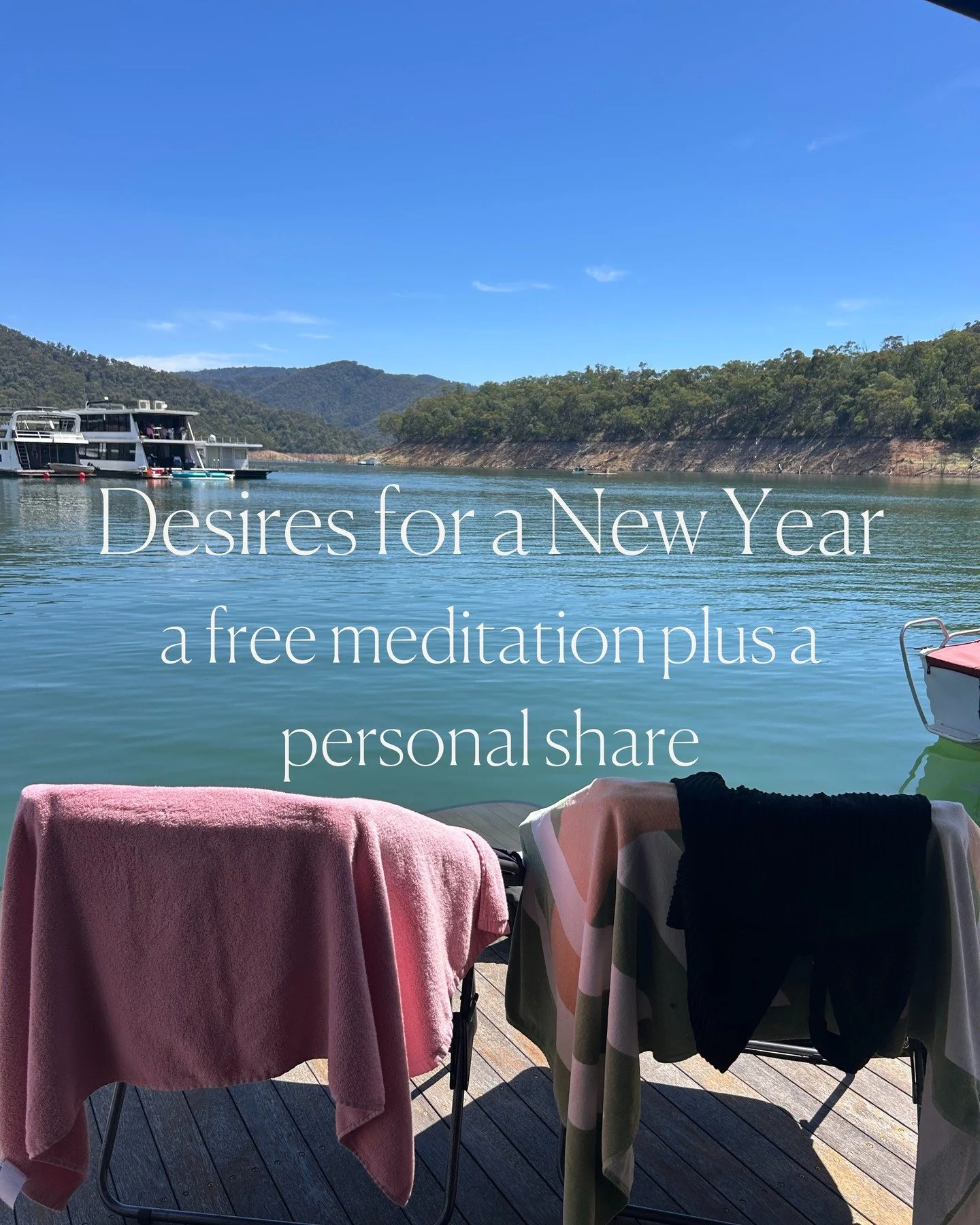 In between Isla&rsquo;s naps I was going through my own processes to come up with my own intentions for the new year and I decided to record you this short meditation that I used myself.

It is one that you can come back to a couple of times to reall