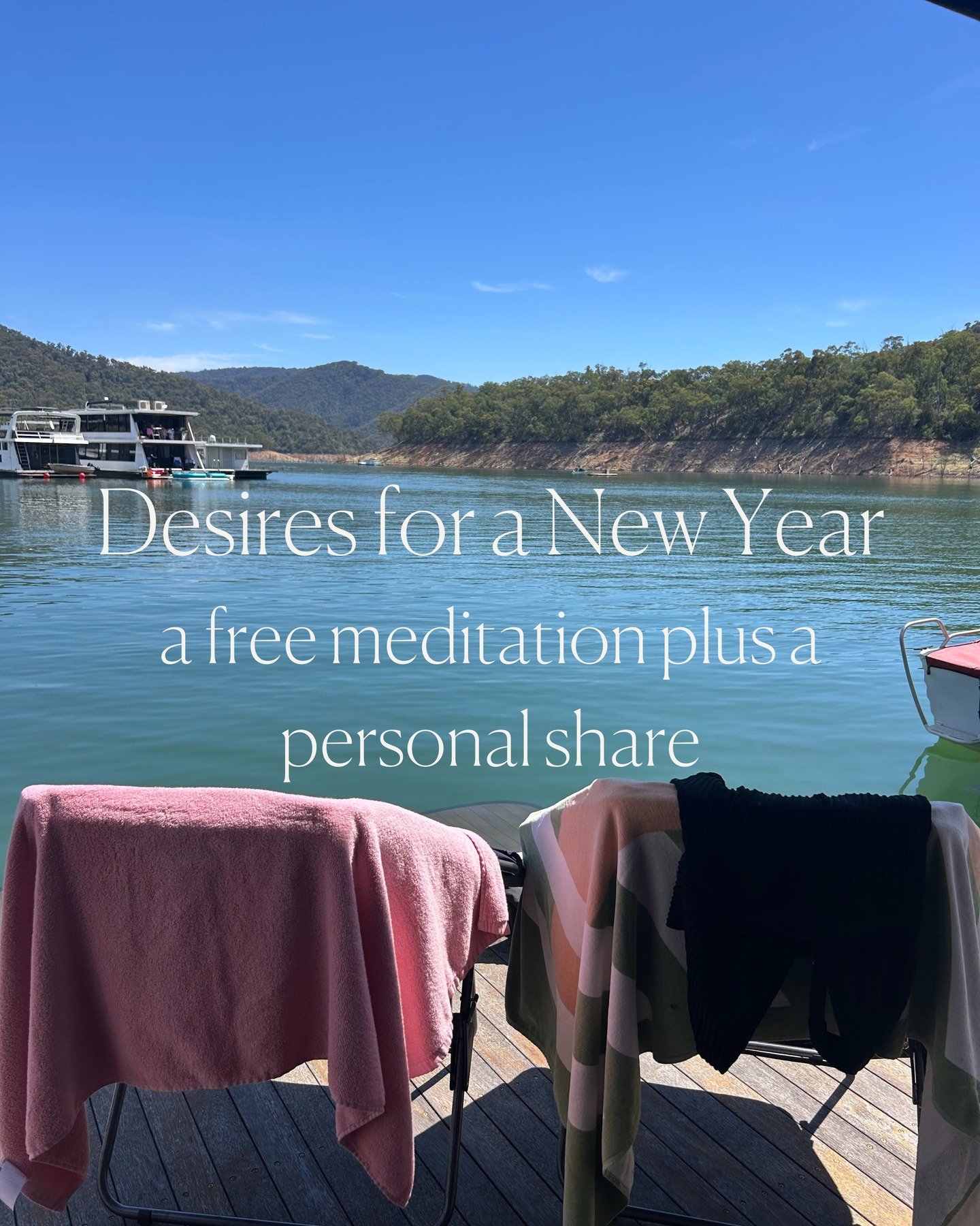 In between Isla&rsquo;s naps I was going through my own processes to come up with my own intentions for the new year and I decided to record you this short meditation that I used myself.

It is one that you can come back to a couple of times to reall