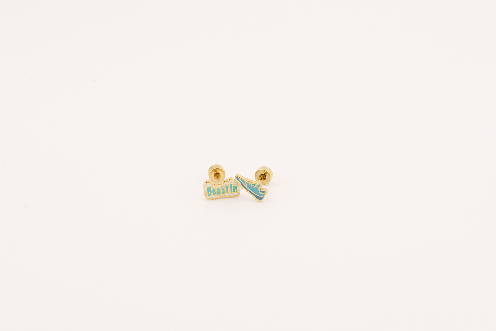 Sport stud earrings