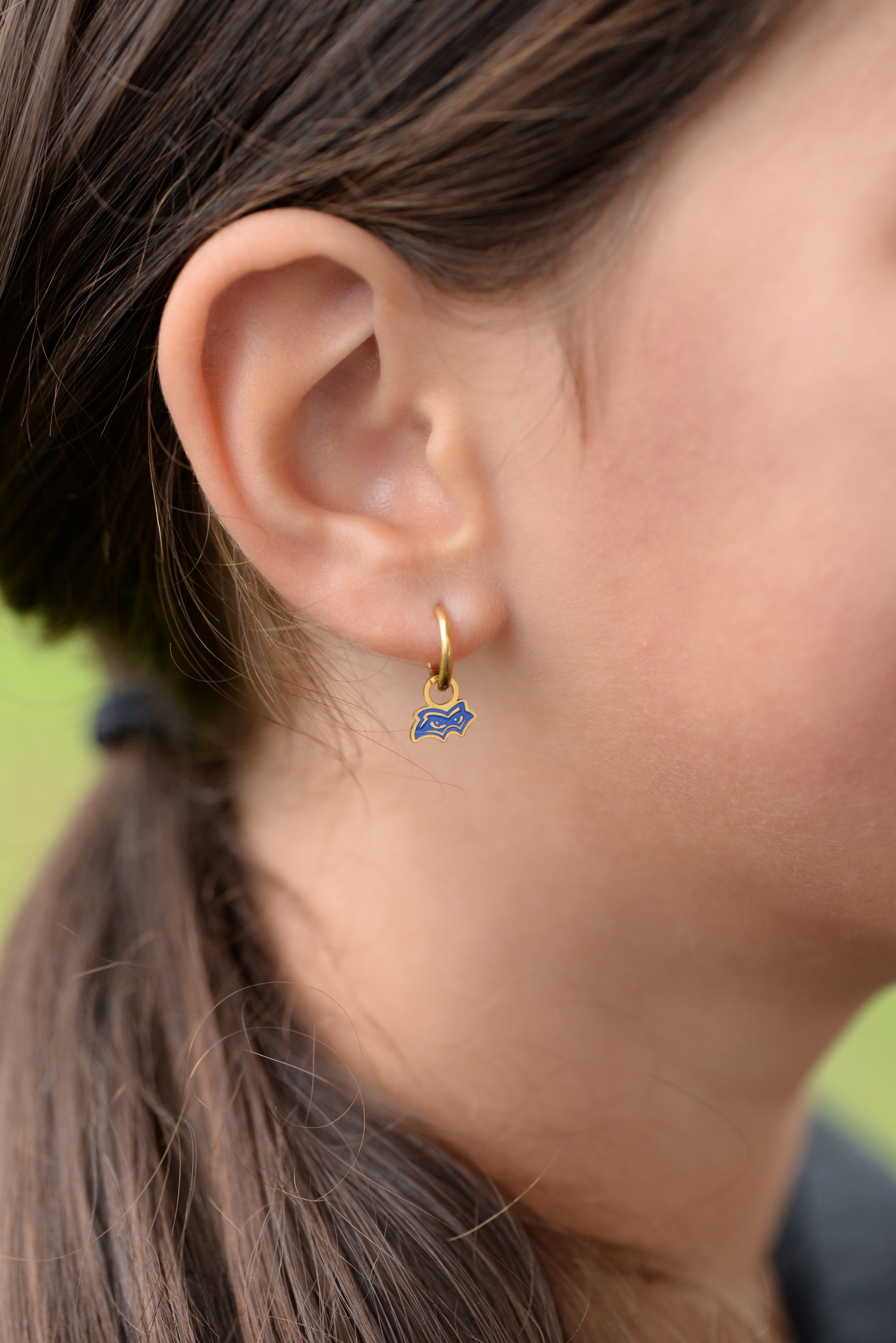 Small huggie hoop earrings