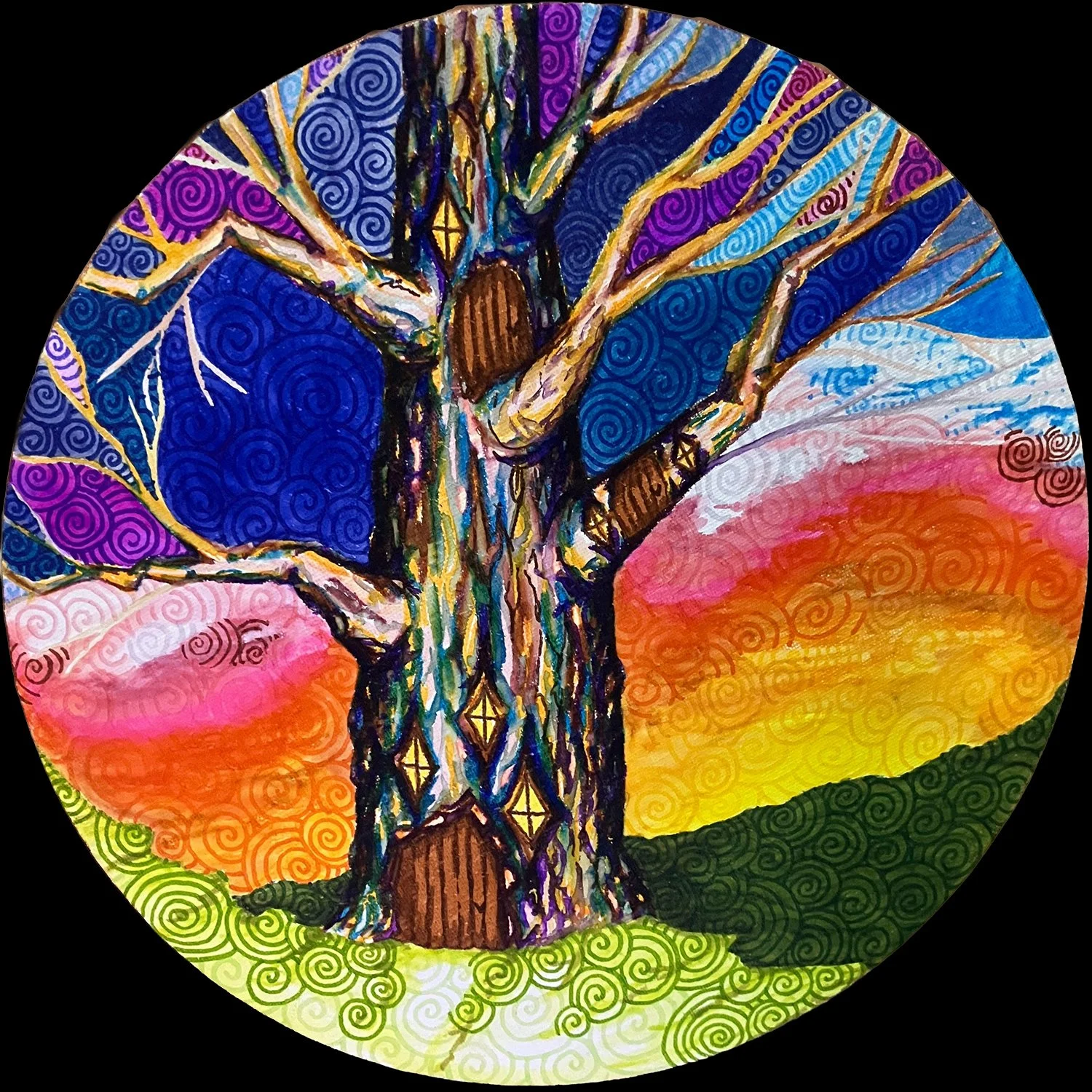 Fae Sunrise Print