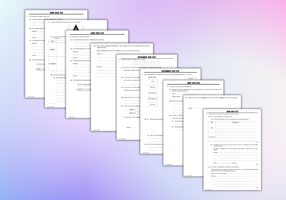 A Level Computer Science 9618 Teaching Slides — James Gan