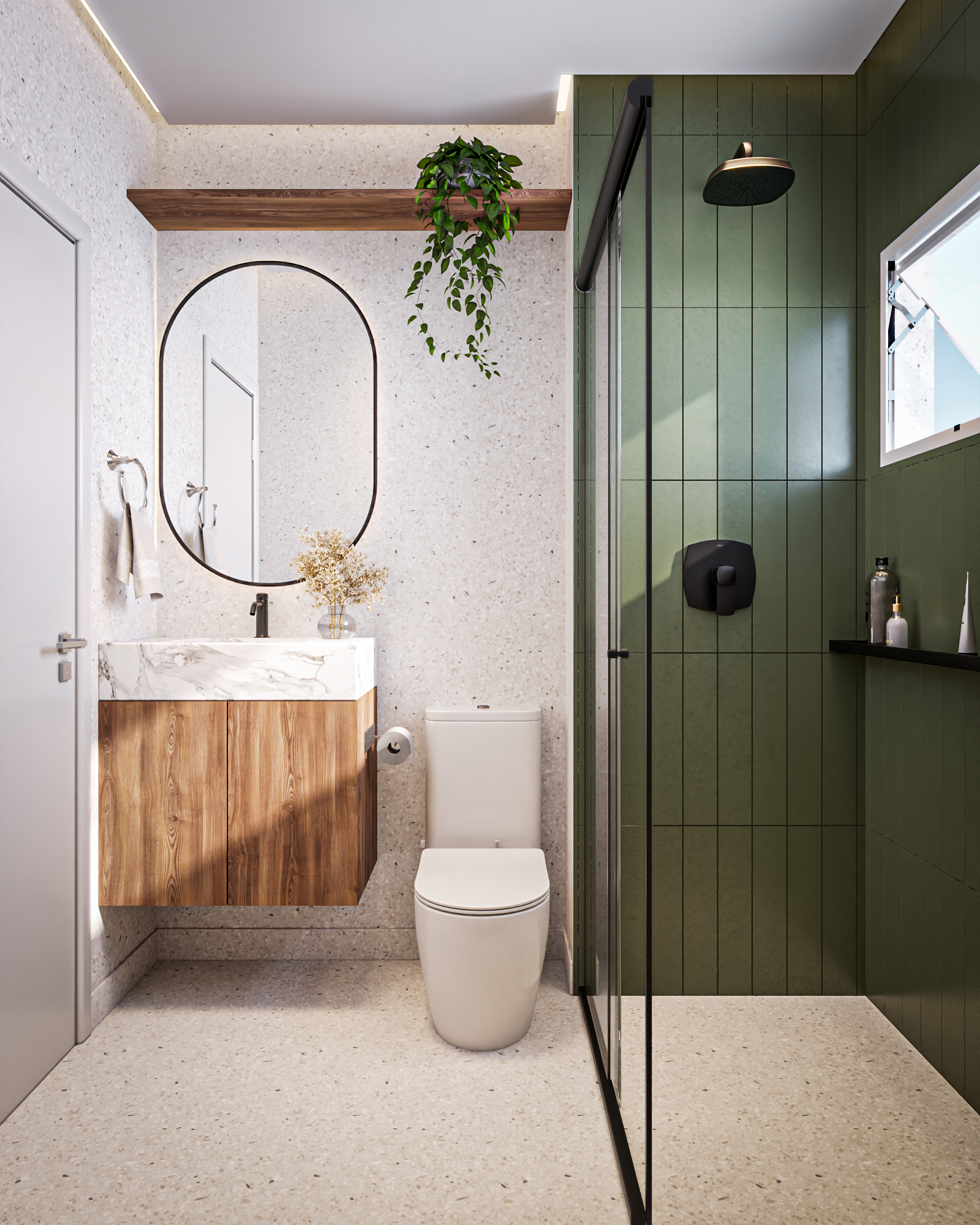 5. Interior: Banheiro Suíte - Correção 1 ☑