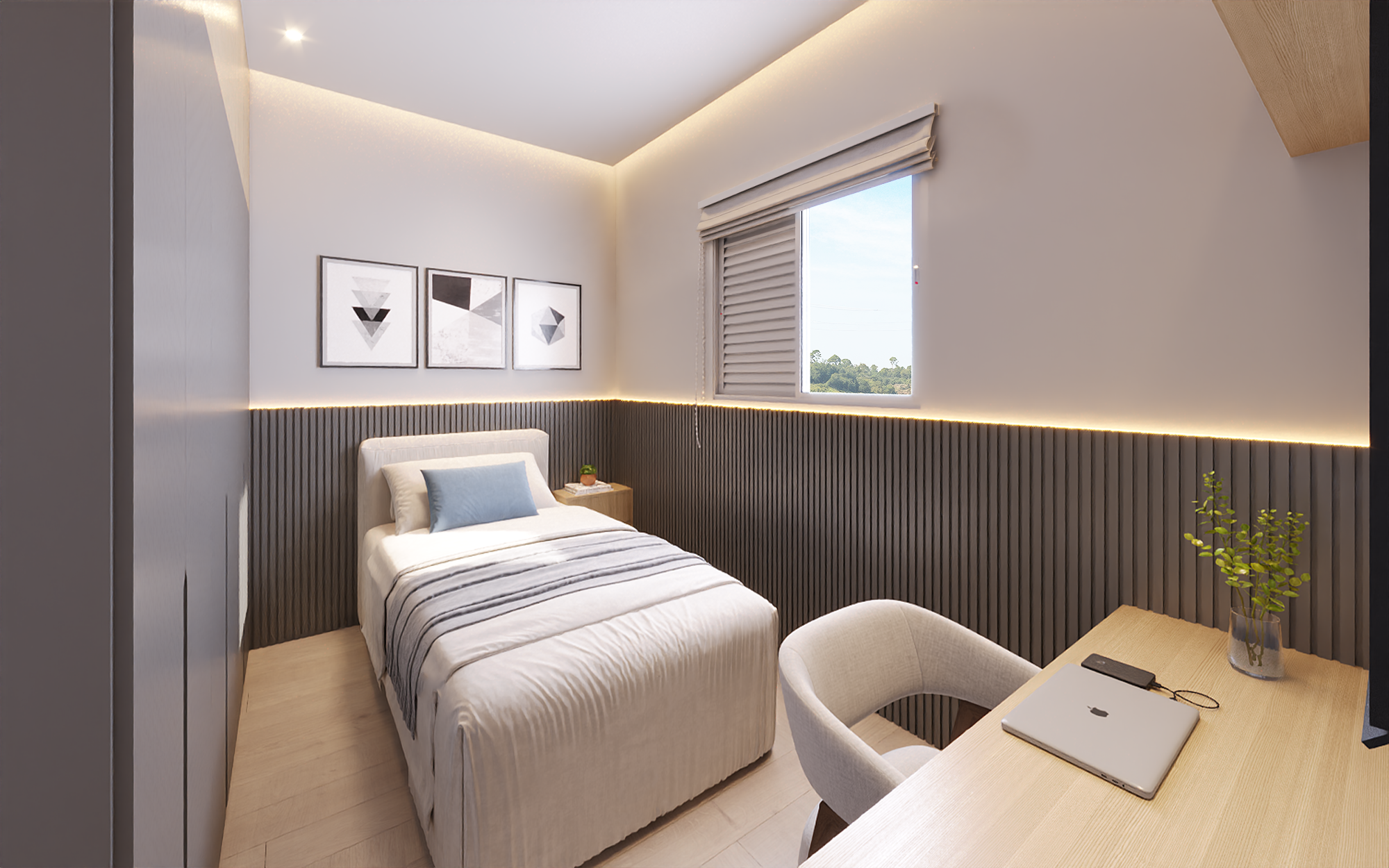 7. Interior: Suíte 2  - Correção 2 ☑