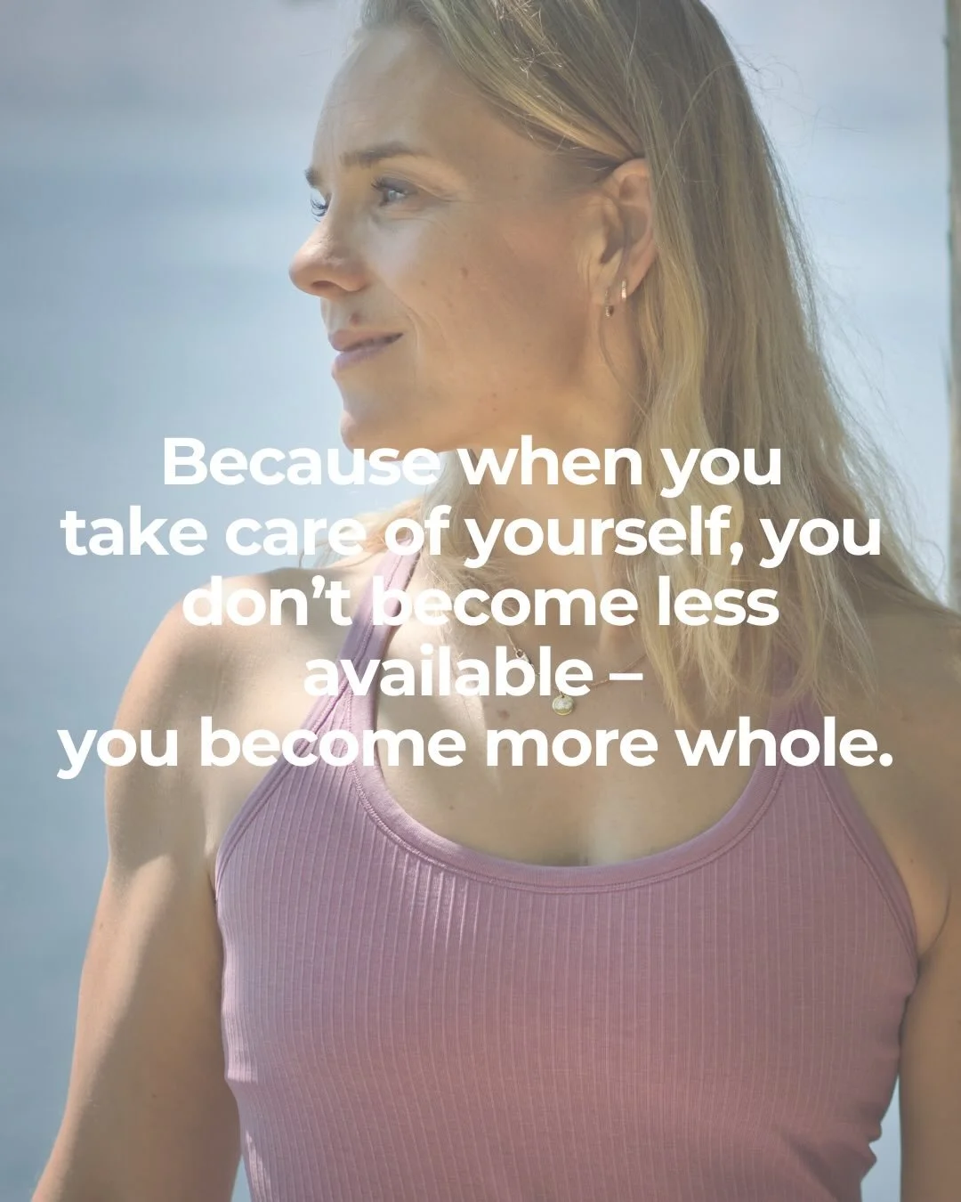 Going on retreat isn&rsquo;t selfish.

It may be the greatest gift you give yourself &mdash; and the world.

A chance to step away from all the demands, slow down, and take a longer exhale. 

To nurture yourself, connect to your own wisdom, and show 