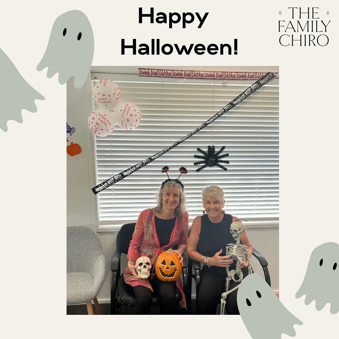 Happy Halloween from us here at The Family Chiro! We hope everyone is having just as much fun and enjoying today as much as we are! 🎃🎃